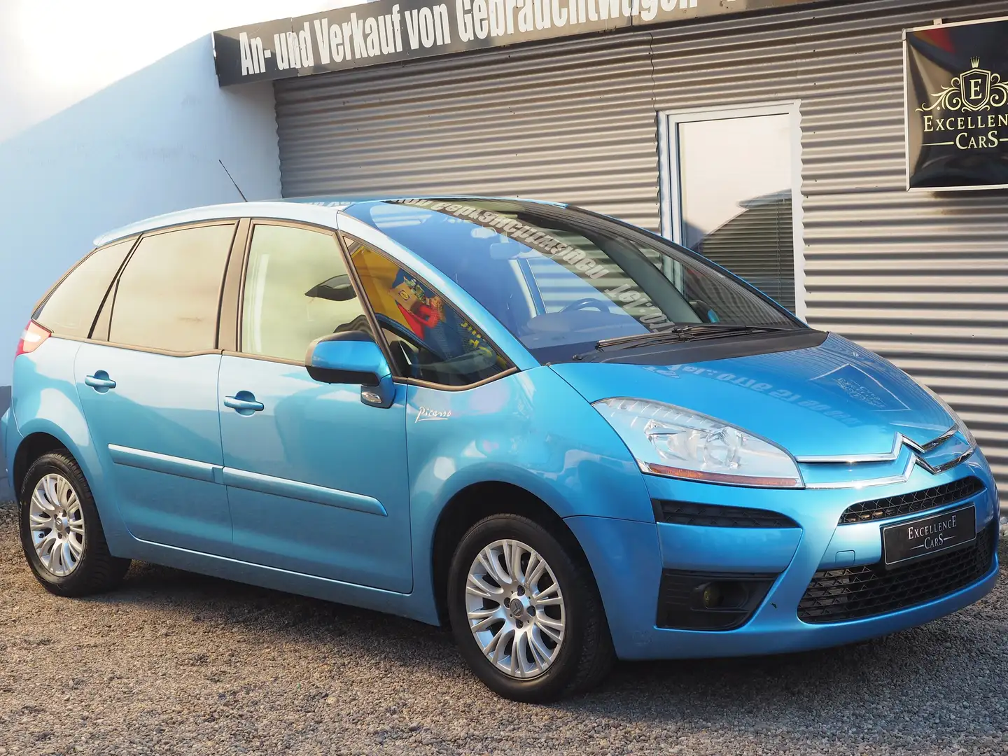 Citroen C4 Picasso Tendance Tüv Klima LPG Gasanlage Blau - 1