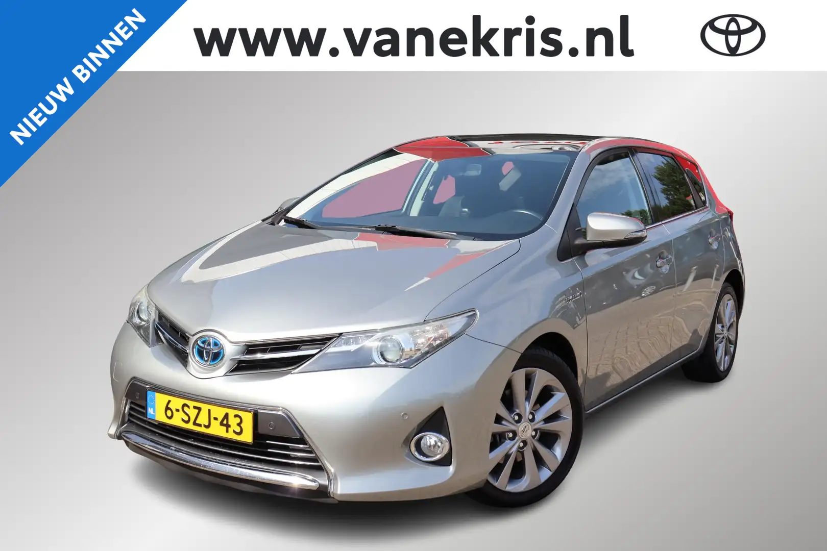 Toyota Auris 1.8 Hybrid Lease, Panodak , Parkeersensoren Grigio - 1