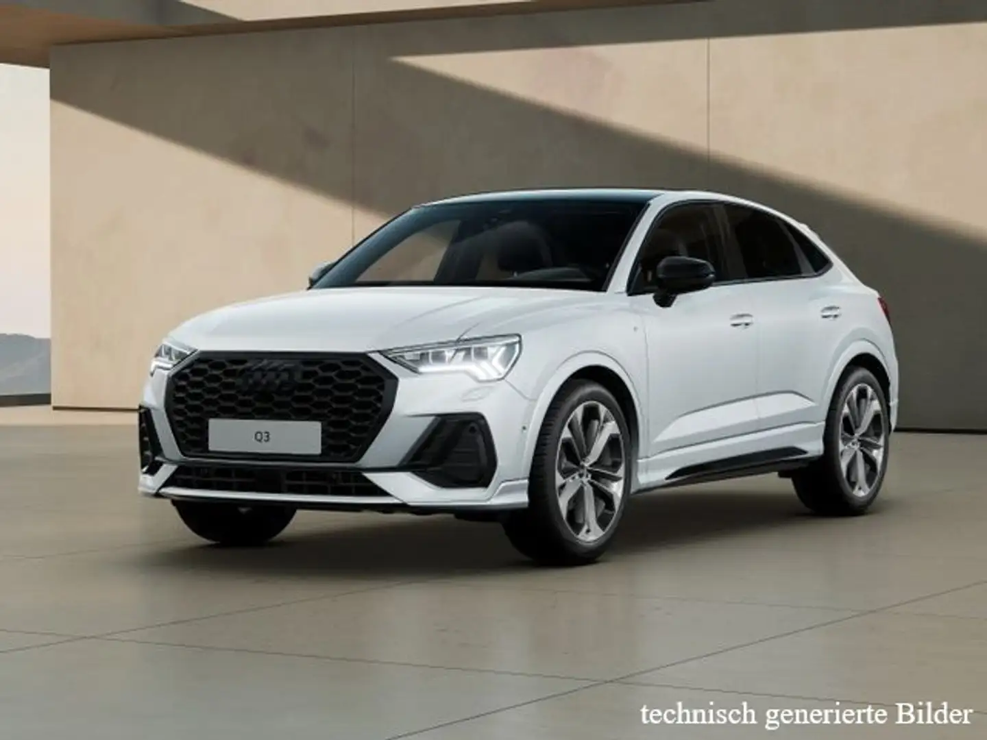 Audi Q3 35 TDI S line ACC Matrix Pano 20'' Weiß - 2