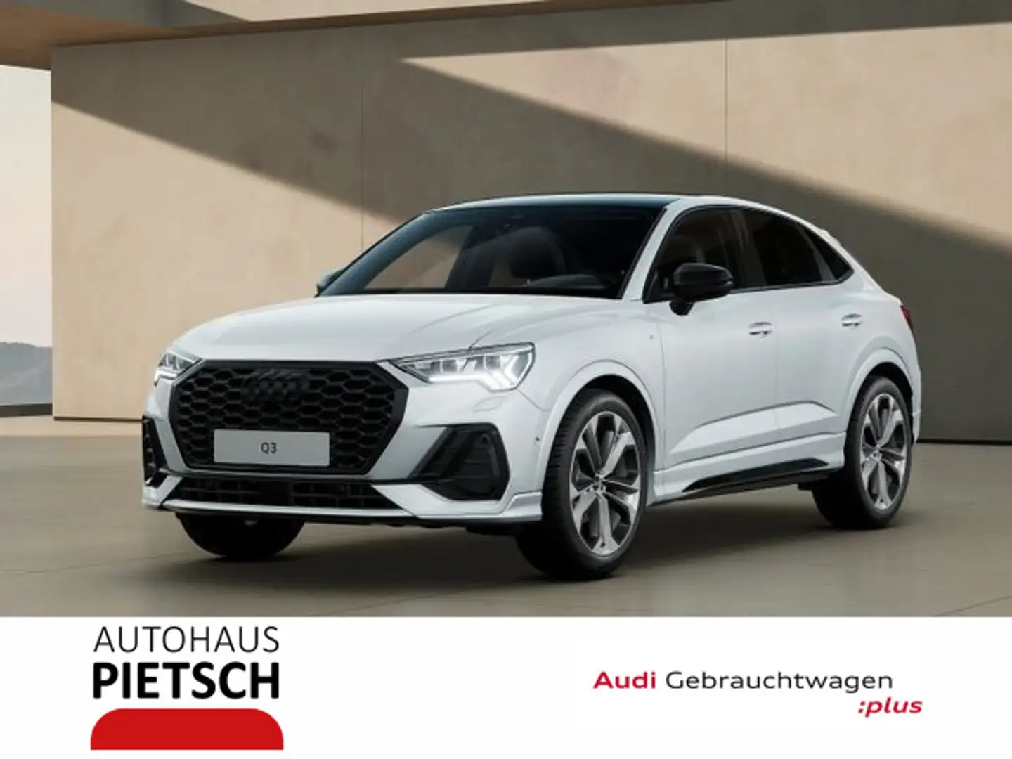 Audi Q3 35 TDI S line ACC Matrix Pano 20'' Weiß - 1