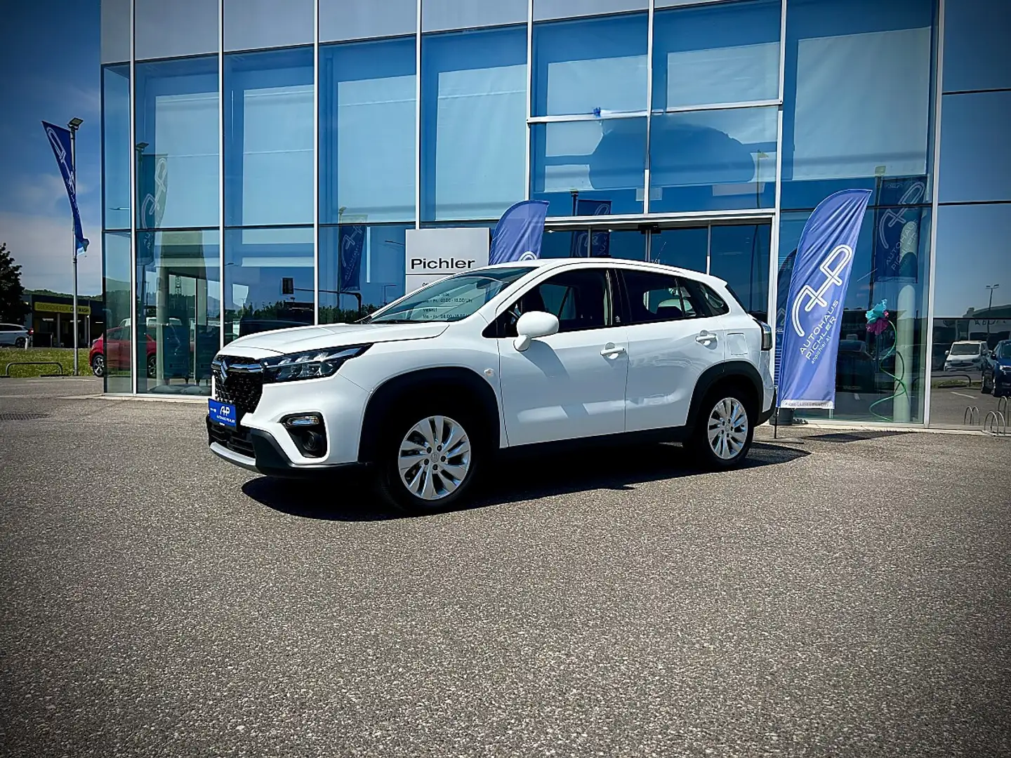 Suzuki S-Cross 1,4 DITC Hybrid clear - LED / ACC / RÜCKFAHRKAMERA Weiß - 2