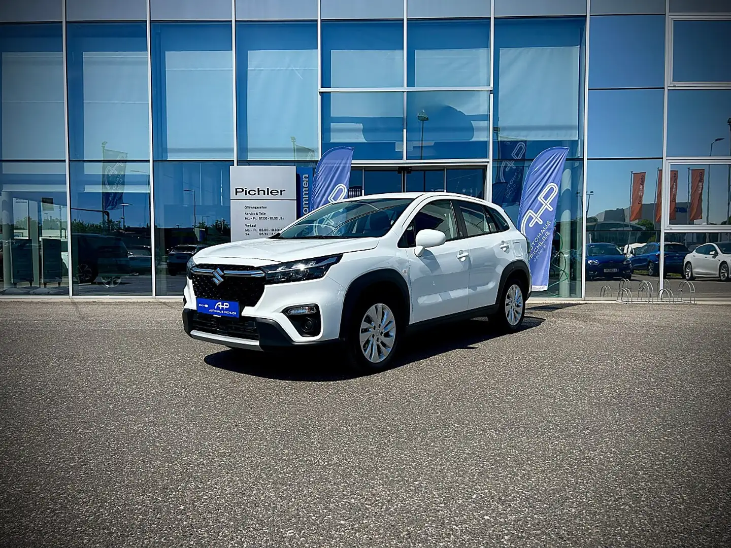 Suzuki S-Cross 1,4 DITC Hybrid clear - LED / ACC / RÜCKFAHRKAMERA Weiß - 1