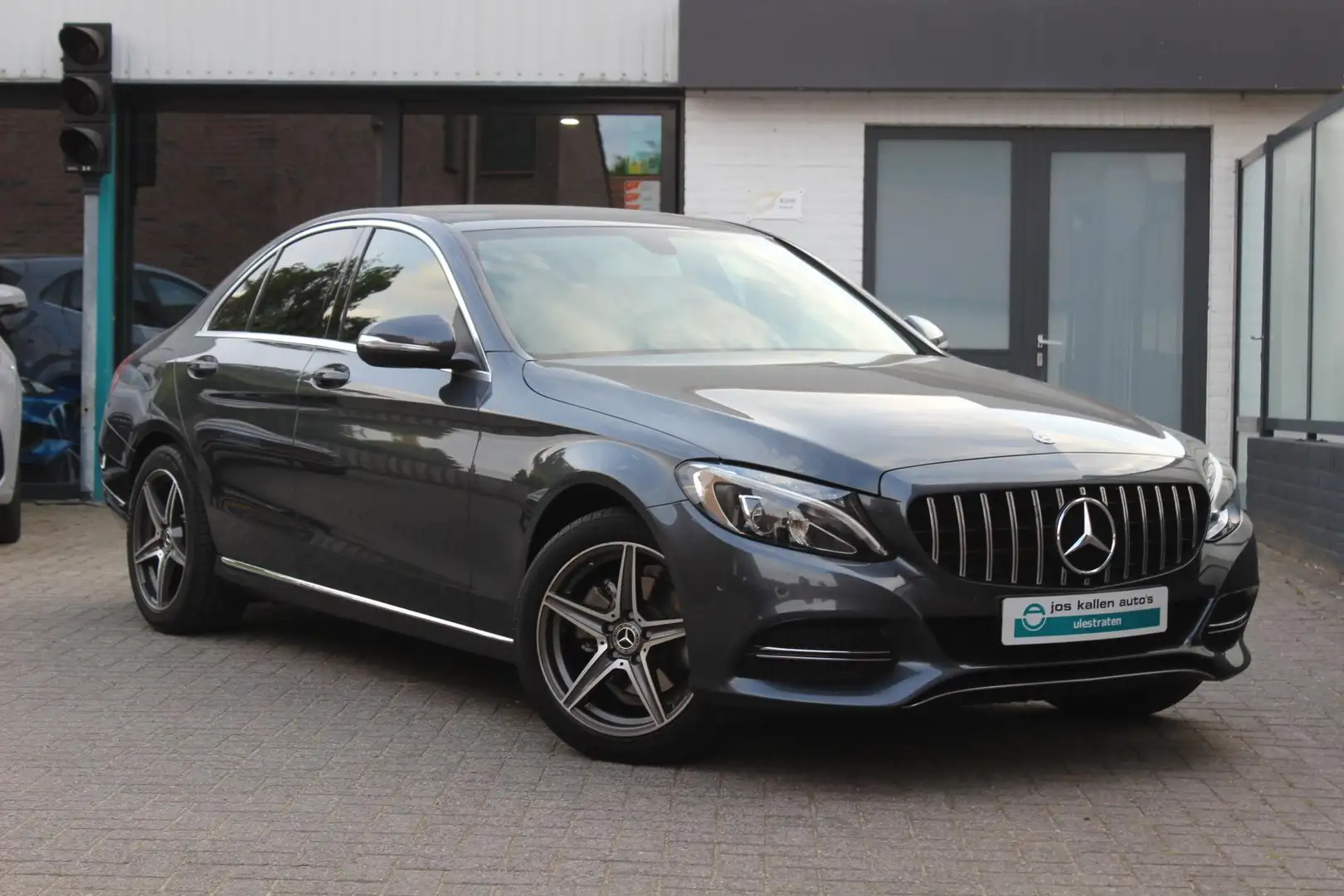 Mercedes-Benz C 180 Prestige PDC, Cruise controle, Trekhaak Afn, Half Gris - 1