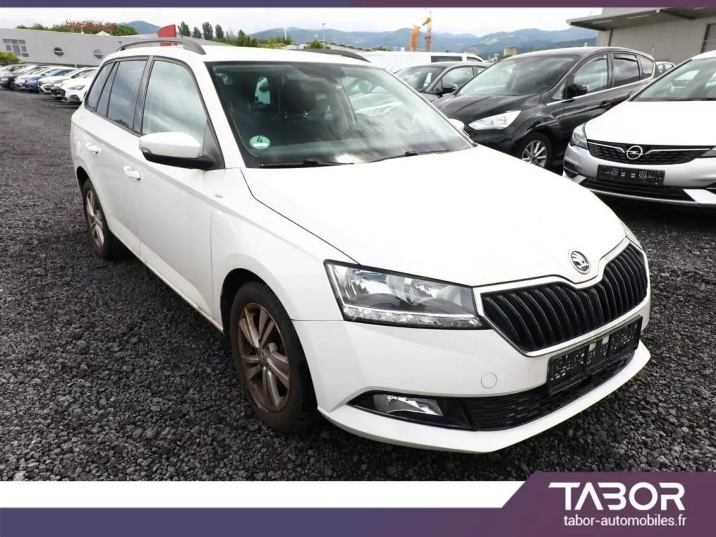 Skoda Fabia Combi 1.0 TSI 95 DSG Ambition SmLi Blanc - 2