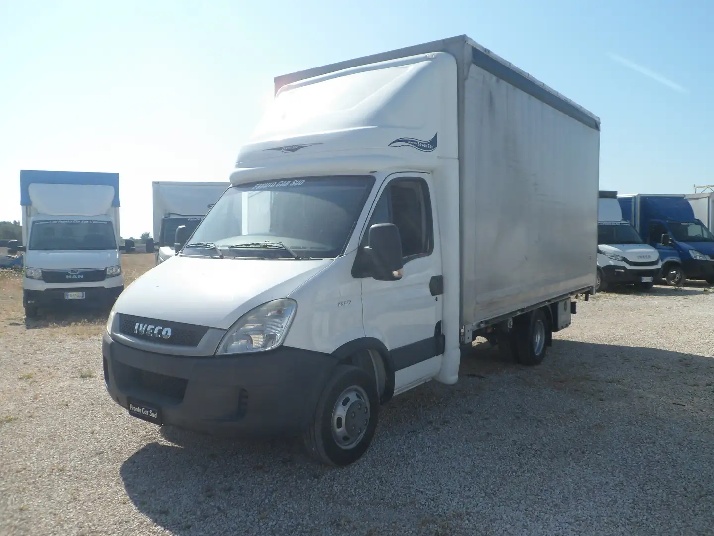 Iveco Daily 35c17 centinato Blanc - 1