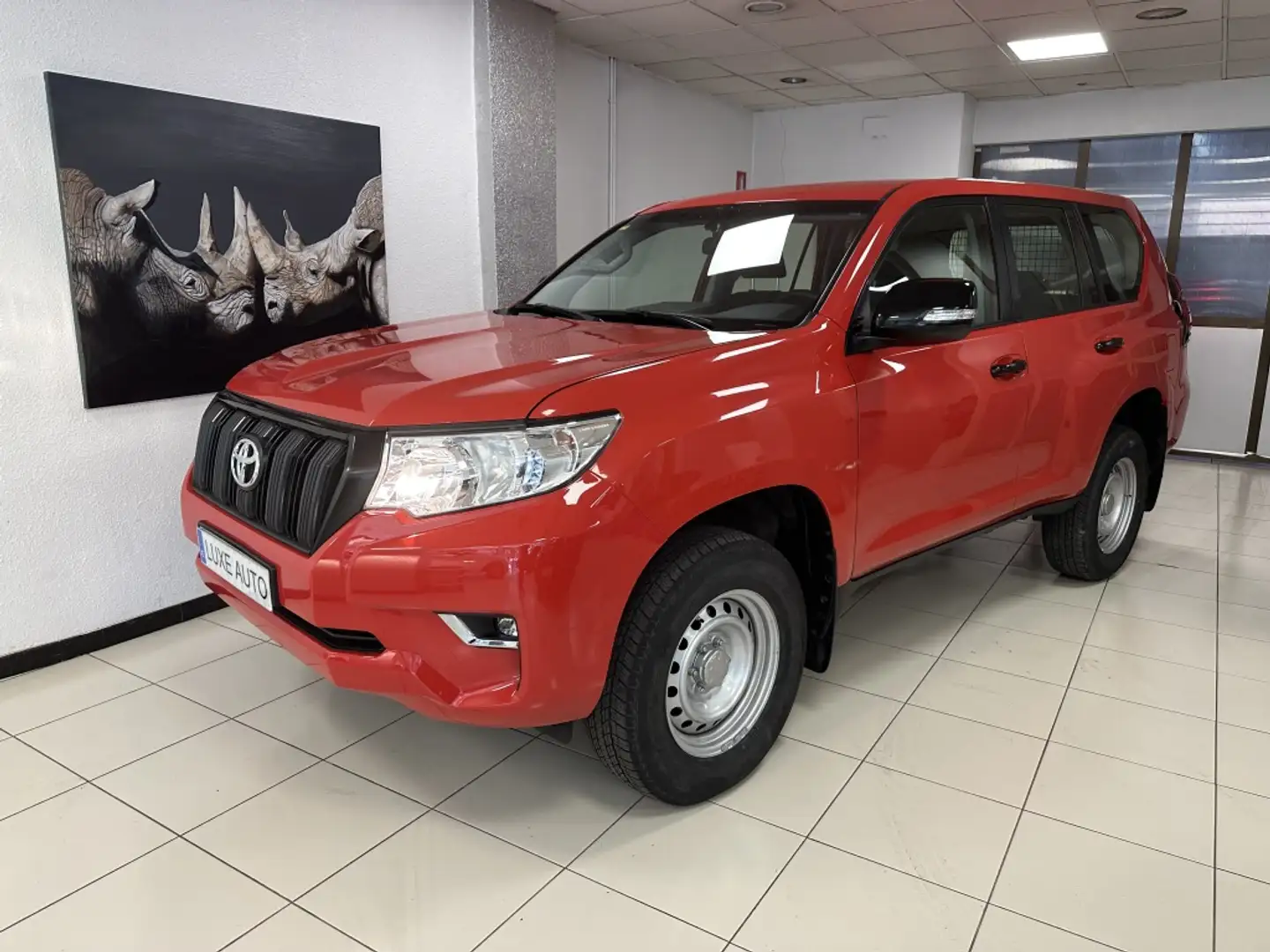 Toyota Land Cruiser D-4D GX Rojo - 1