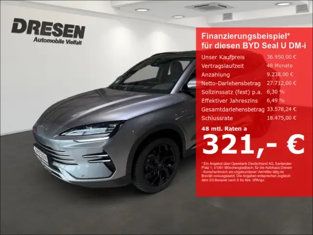 BYD Seal U Design HeadUp/Schiebedach/Pano/360Kamera