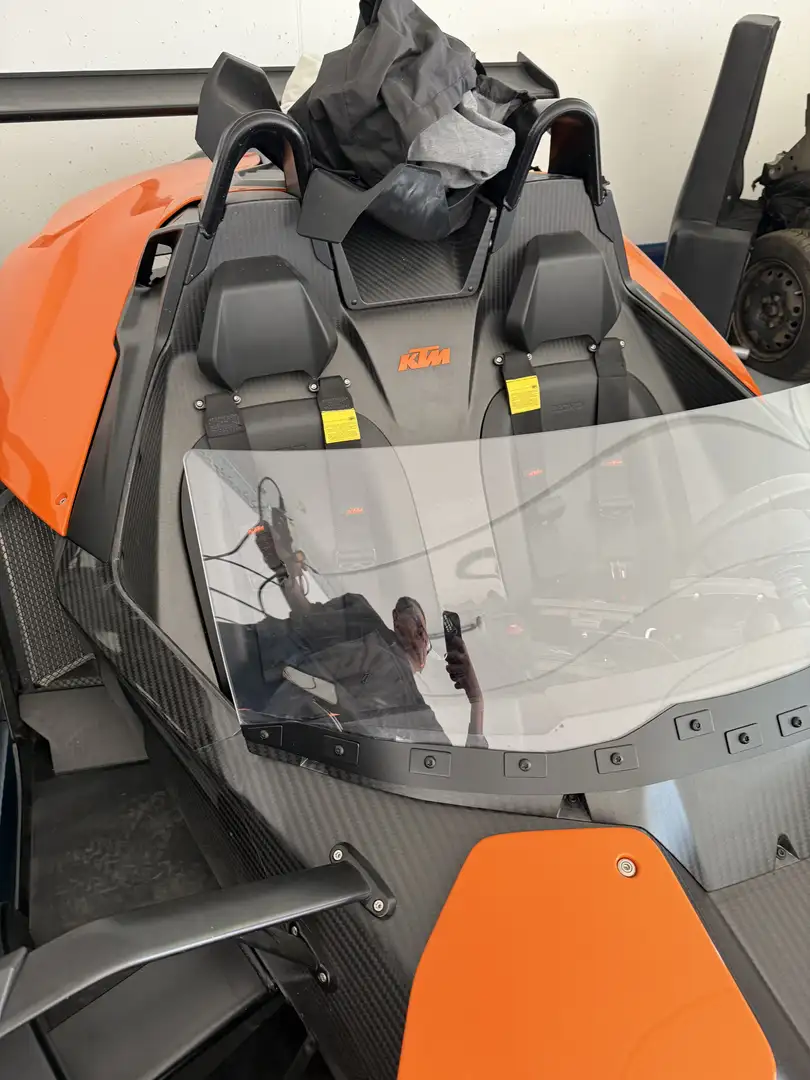 KTM X-Bow R CARBON WINDSCHUTZSCHEIBE Orange - 1