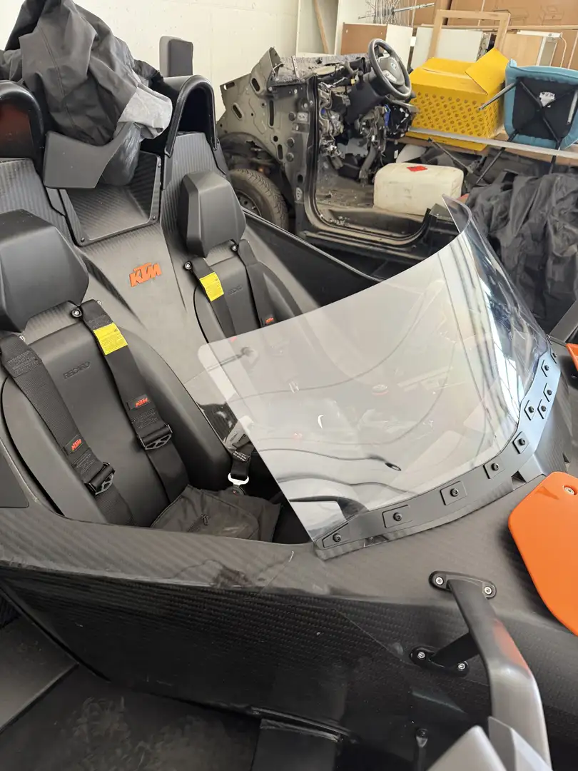 KTM X-Bow R CARBON WINDSCHUTZSCHEIBE Orange - 2