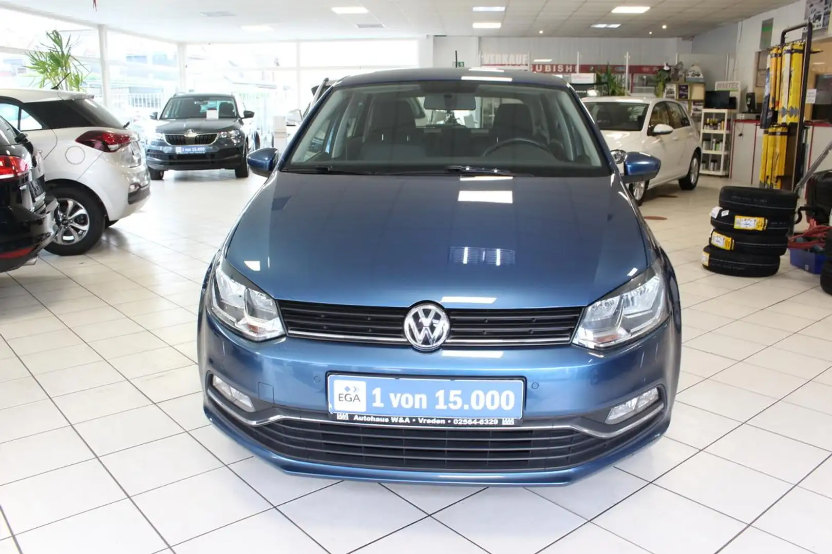 Volkswagen Polo DSG Comfortline BMT Bleu - 2