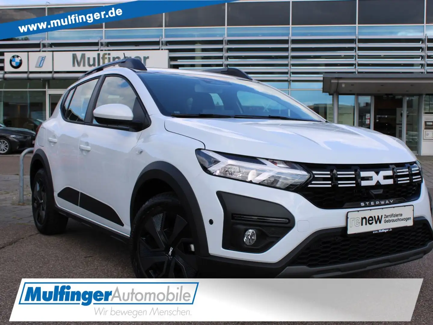 Dacia Sandero Stepway TCe 90 CVT LED Kamera Sitzh. DAB Blanc - 1