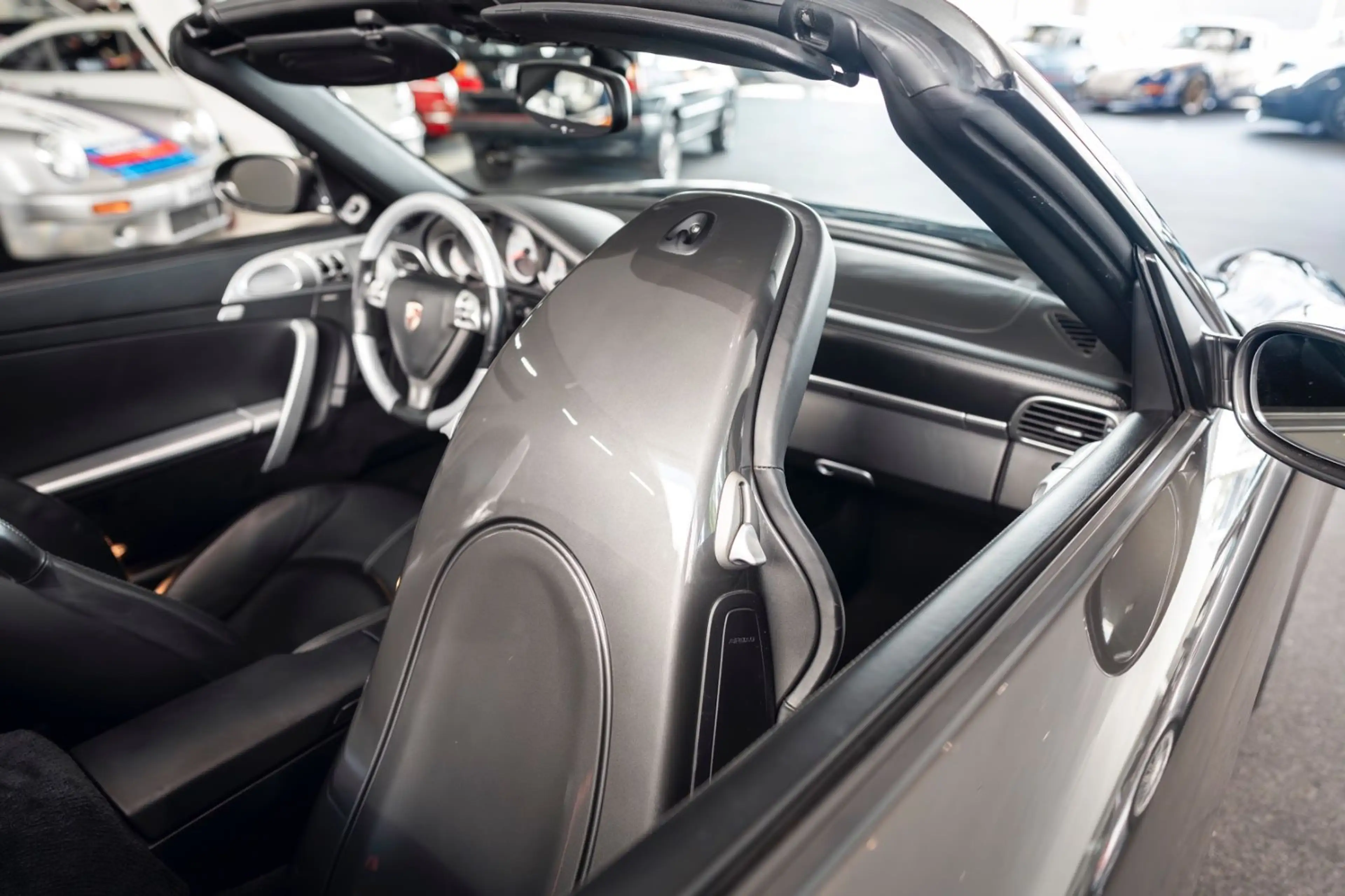 Porsche 997 .1 Turbo Cabrio *Scheckheft*PCCB*Schiefergrau — photo 13