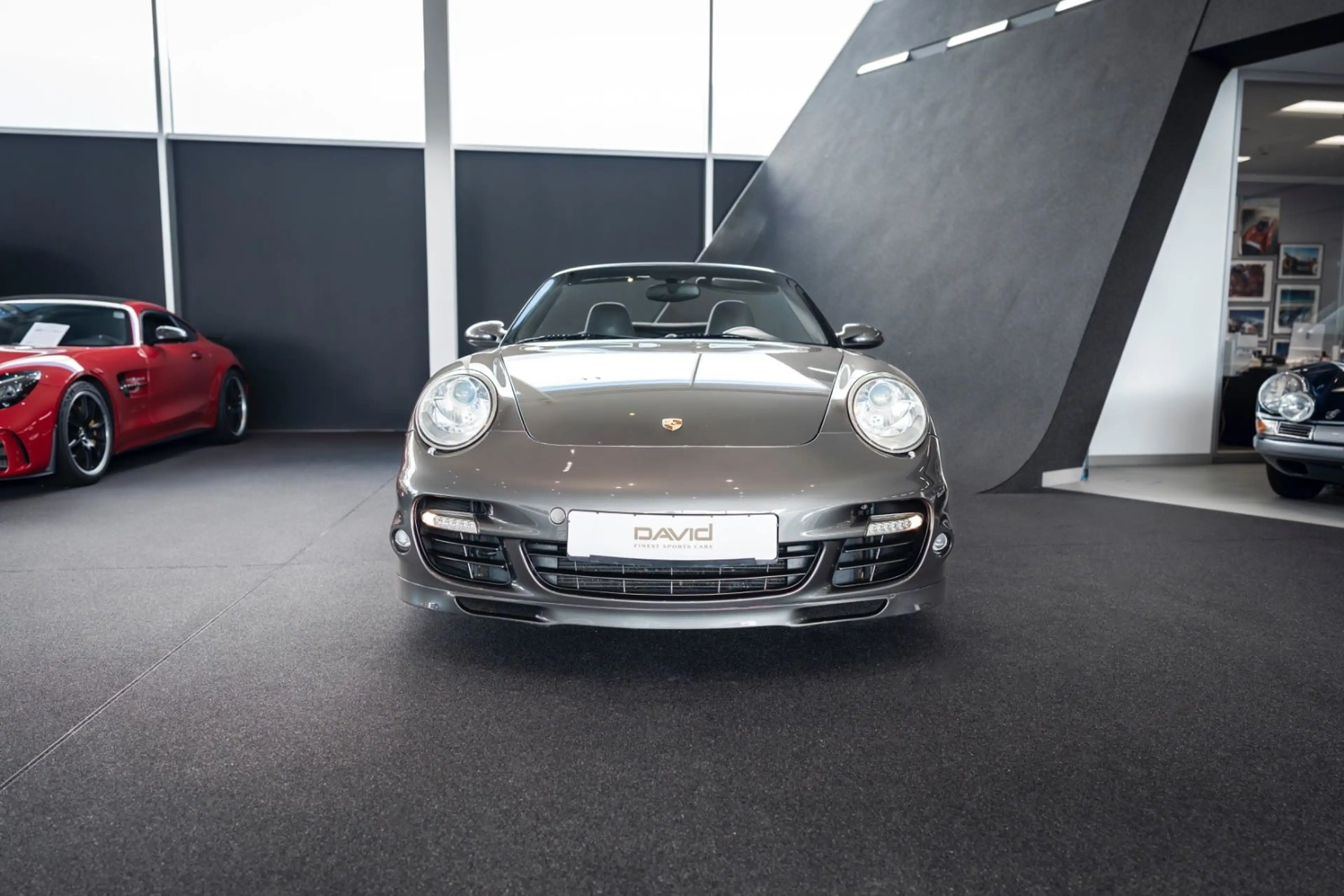 Porsche 997 .1 Turbo Cabrio *Scheckheft*PCCB*Schiefergrau — photo 7