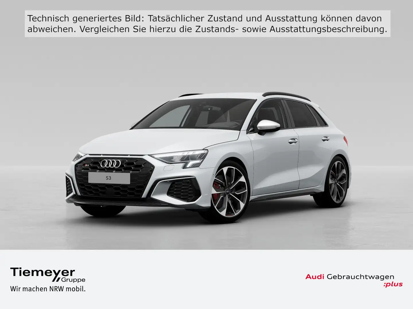 Audi S3 2.0 TFSI Q LM19 KAMERA NAVI+ BuO VI Weiß - 1