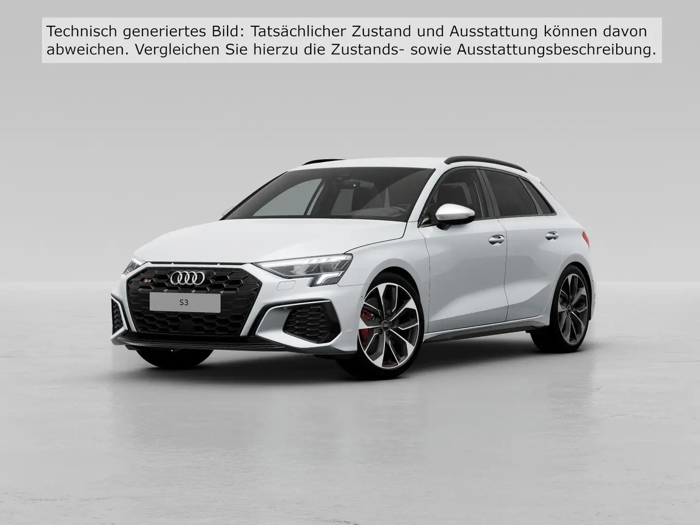 Audi S3 2.0 TFSI Q LM19 KAMERA NAVI+ BuO VI Weiß - 2