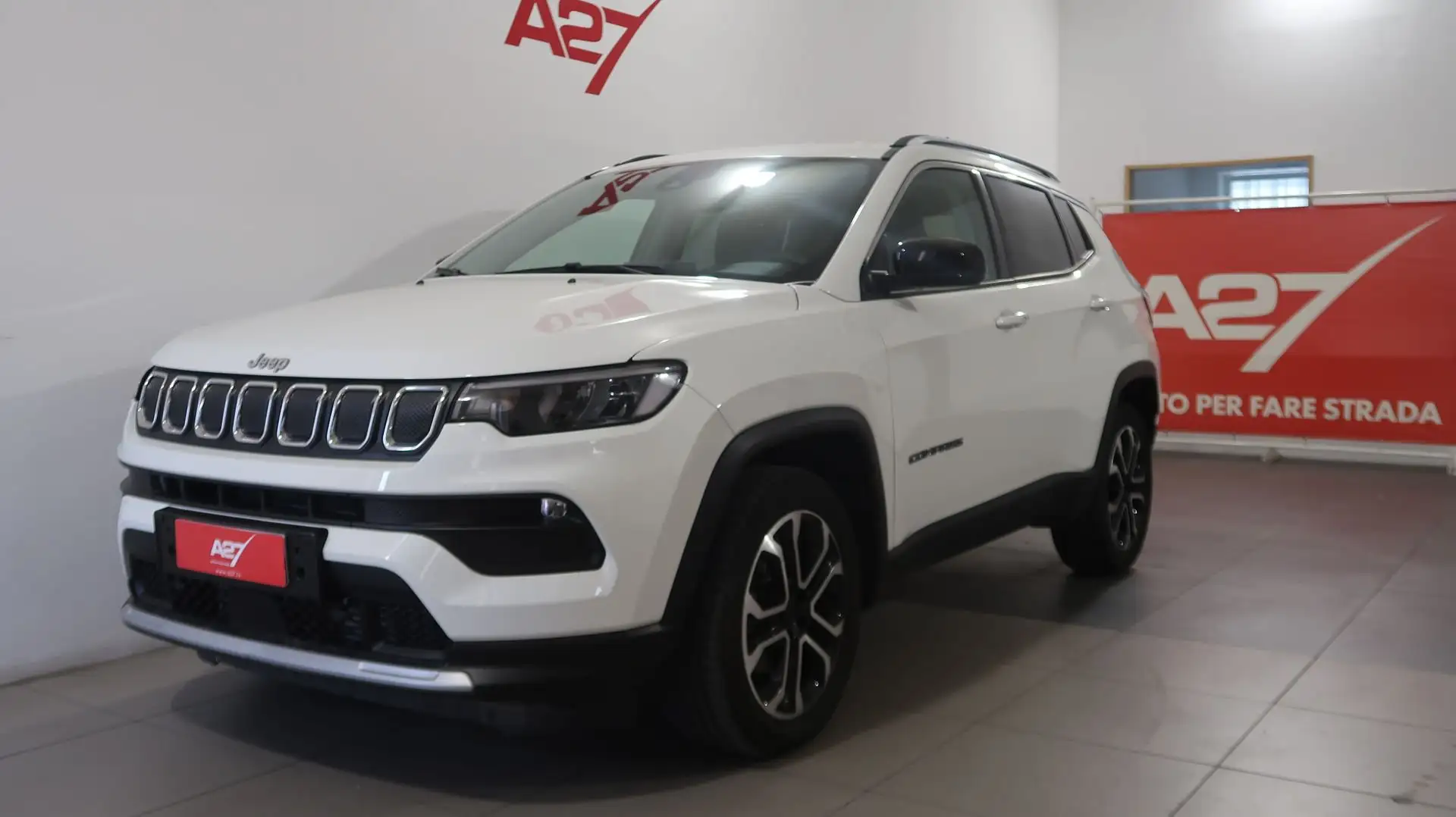 Jeep Compass 1.6 Multijet II 2WD Limited Weiß - 1