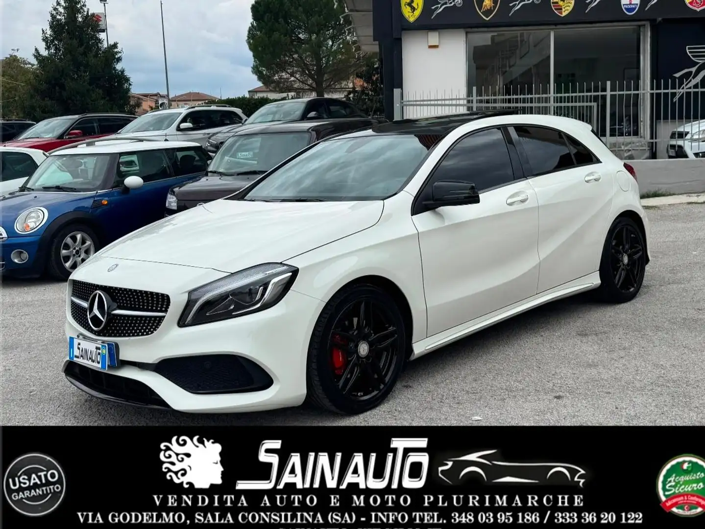 Mercedes-Benz A 180 Mercedes classe A 180 d Automatic Premium amgTetto Blanc - 1