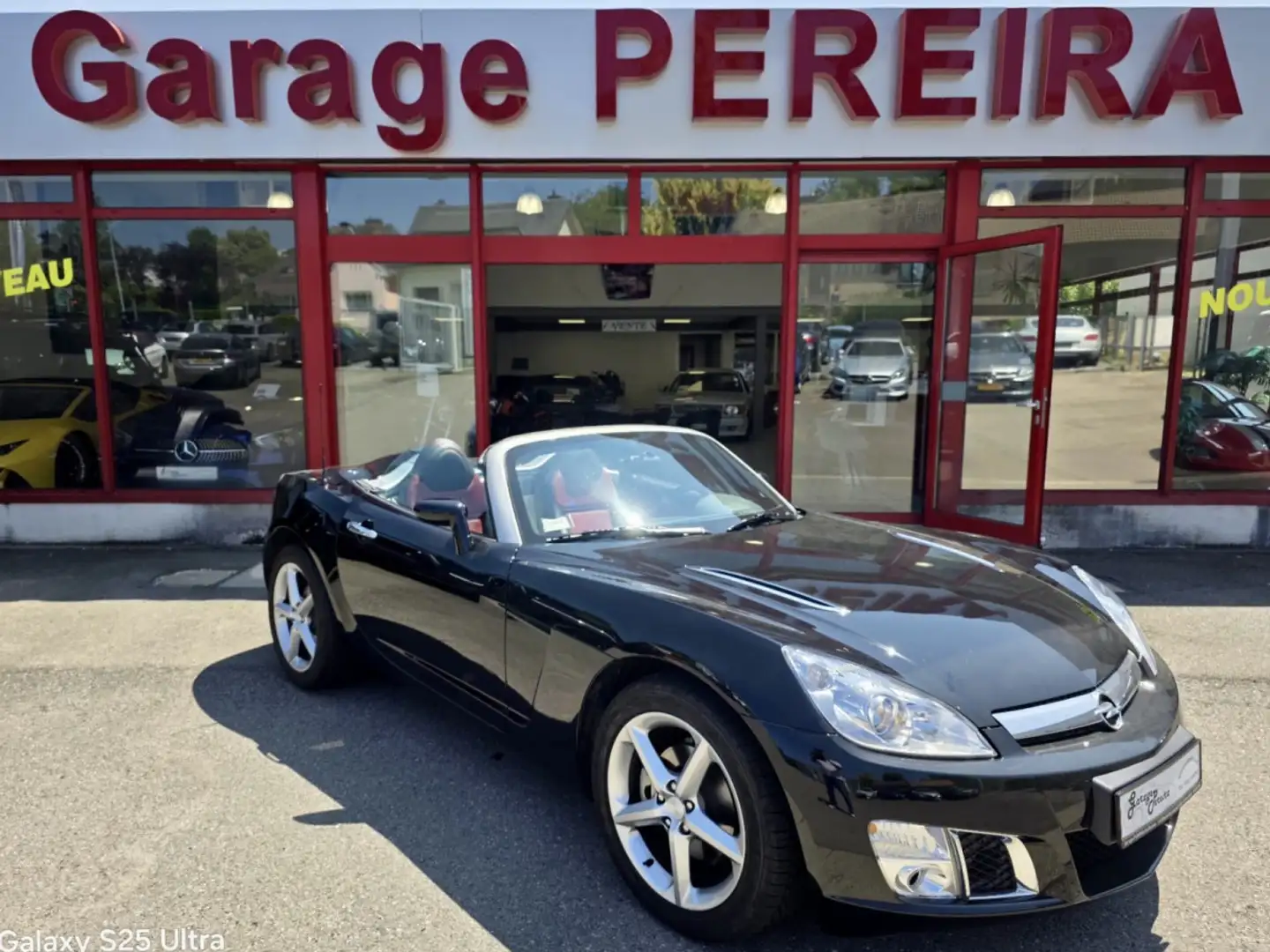 Opel GT 2.0 TURBO ROADSTER CUIR FULL HISTORIC 1 HAND Black - 1