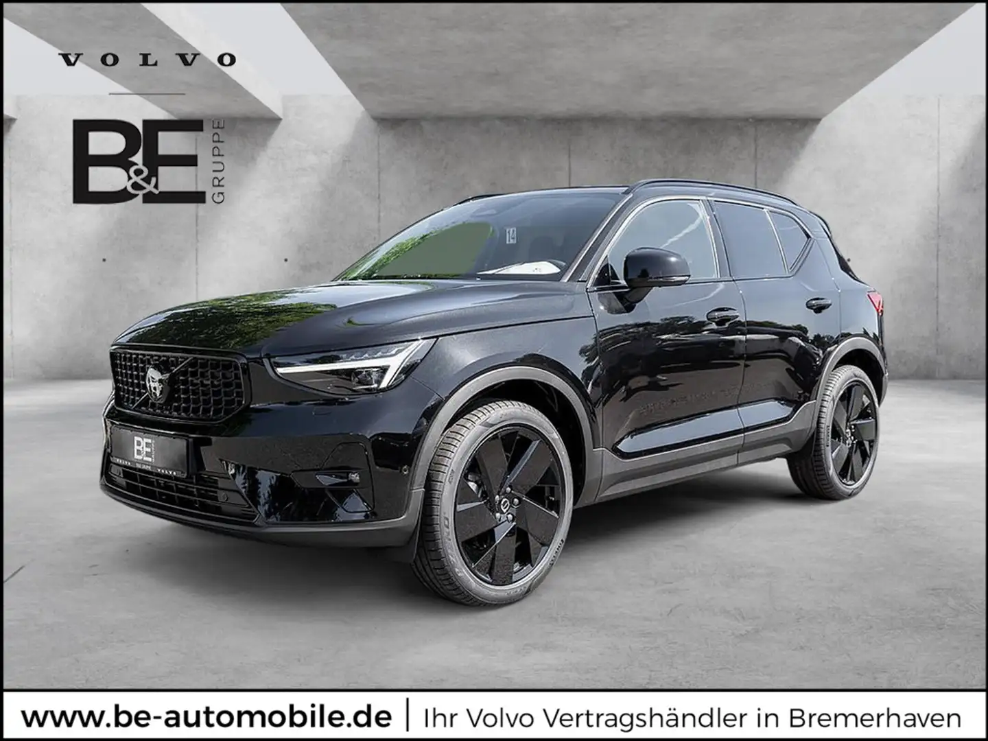 Volvo XC40 B3 Plus Black Edition FACEL. LED 360° Schwarz - 1