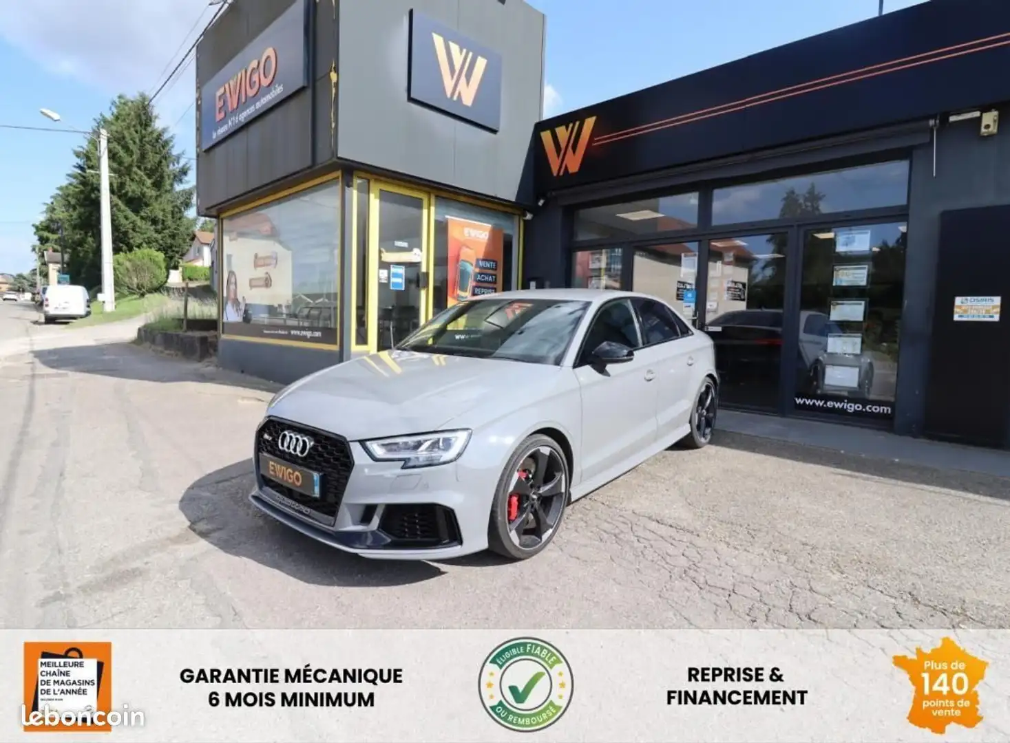 Audi RS3 BERLINE 2.5 TFSI 400 CH QUATTRO S-TRONIC BVA Gris - 1