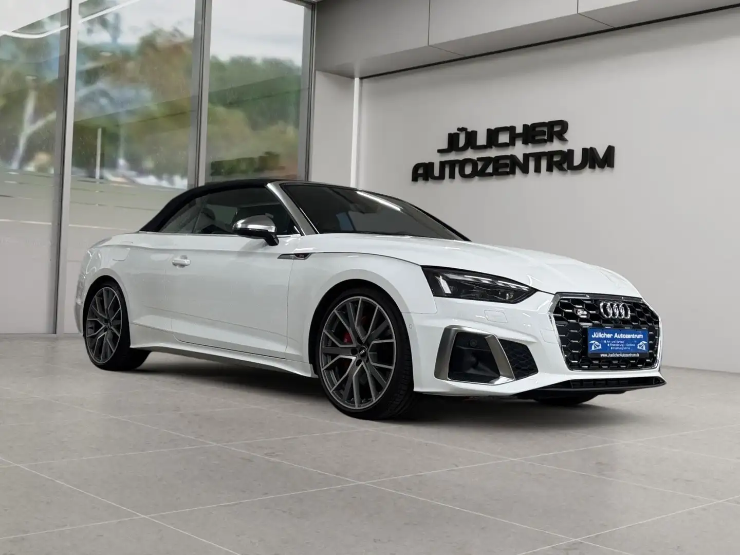 Audi S5 Cabriolet 3.0 TFSI quattro S-Line Automatik Weiß - 1