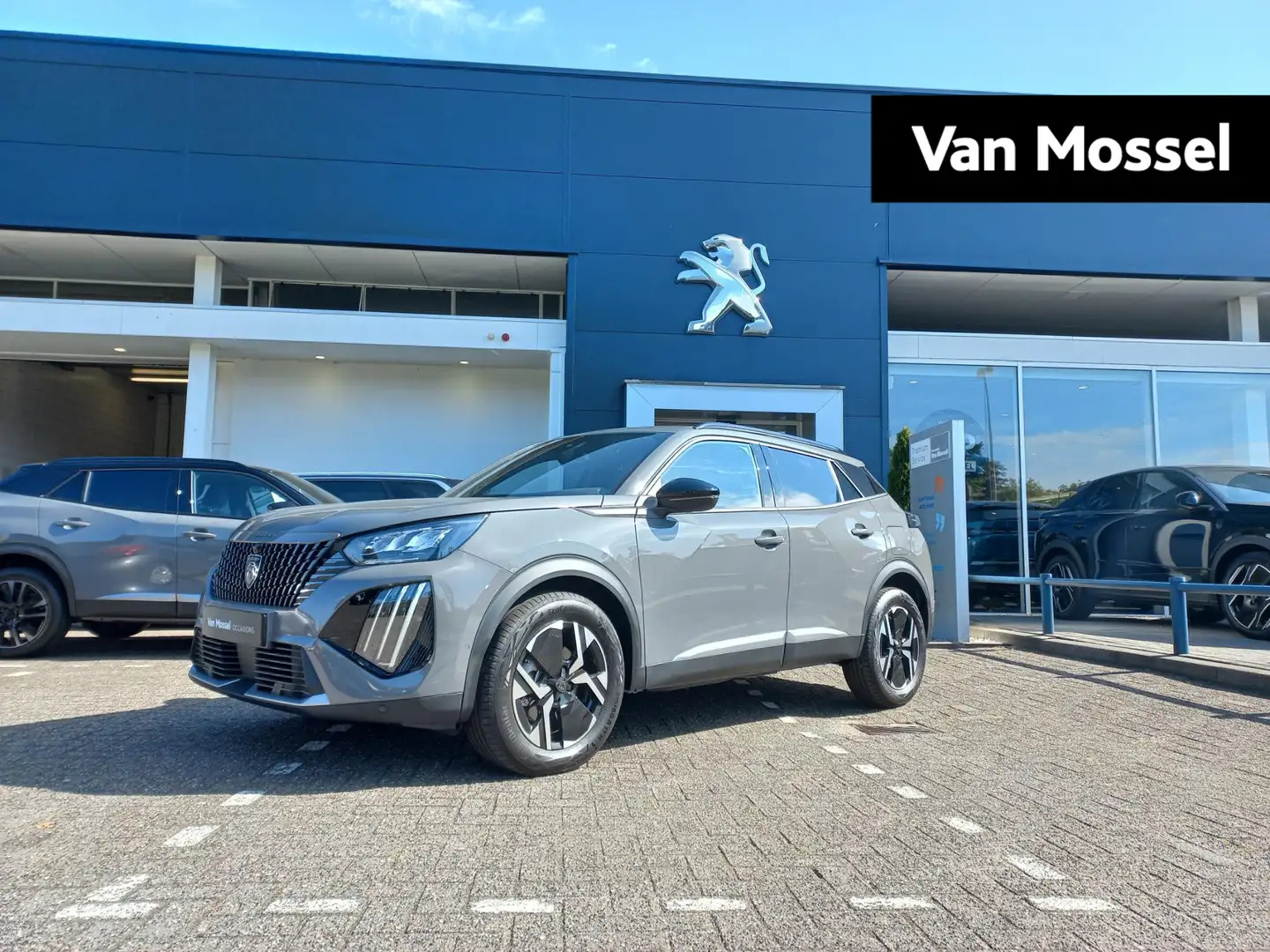 Peugeot 2008 1.2 Hybrid 136 Allure | 360 camera | Adaptieve cru Grau - 1