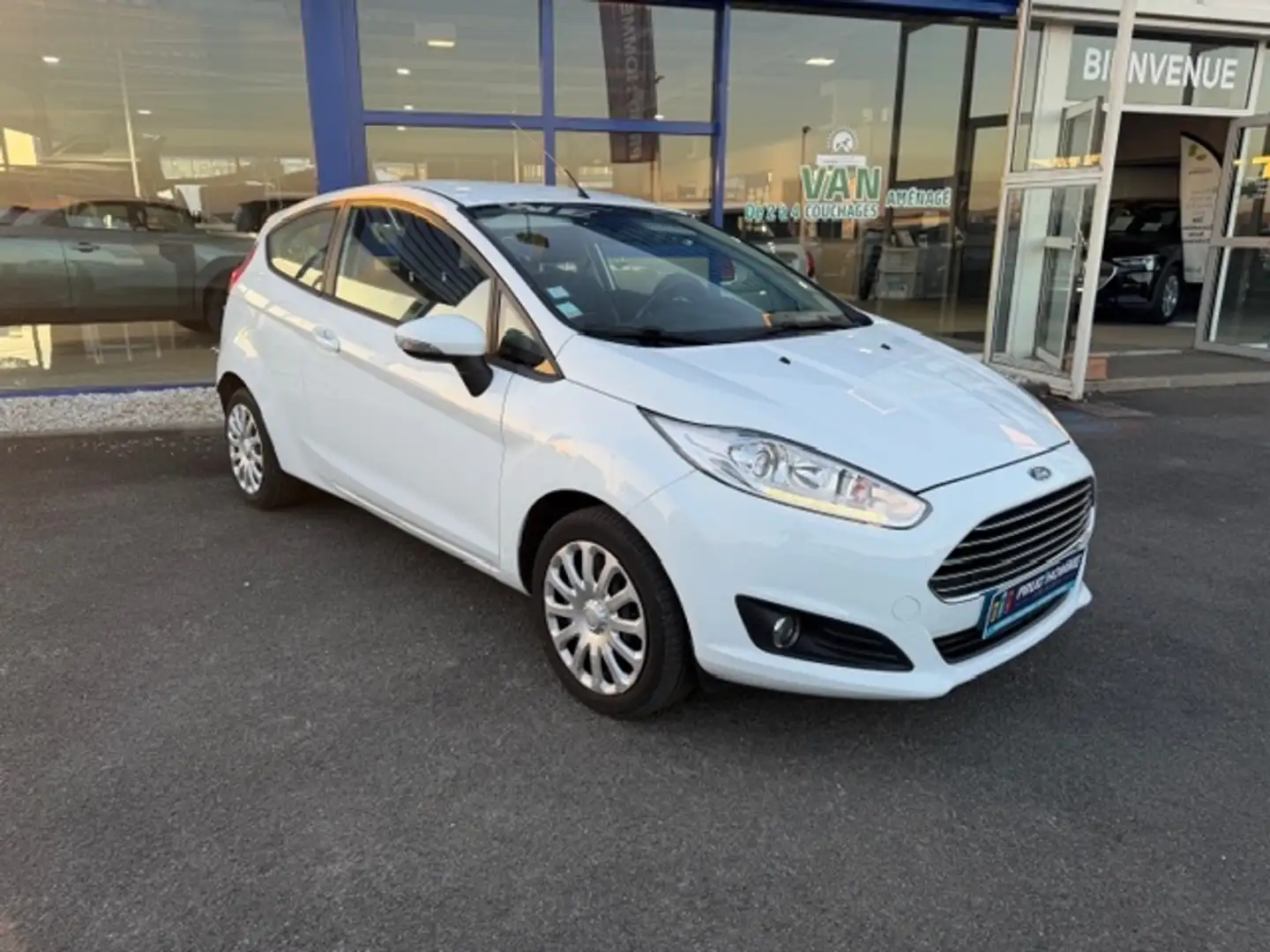 Ford Fiesta 1.25 82CH EDITION 3P Blanc - 2