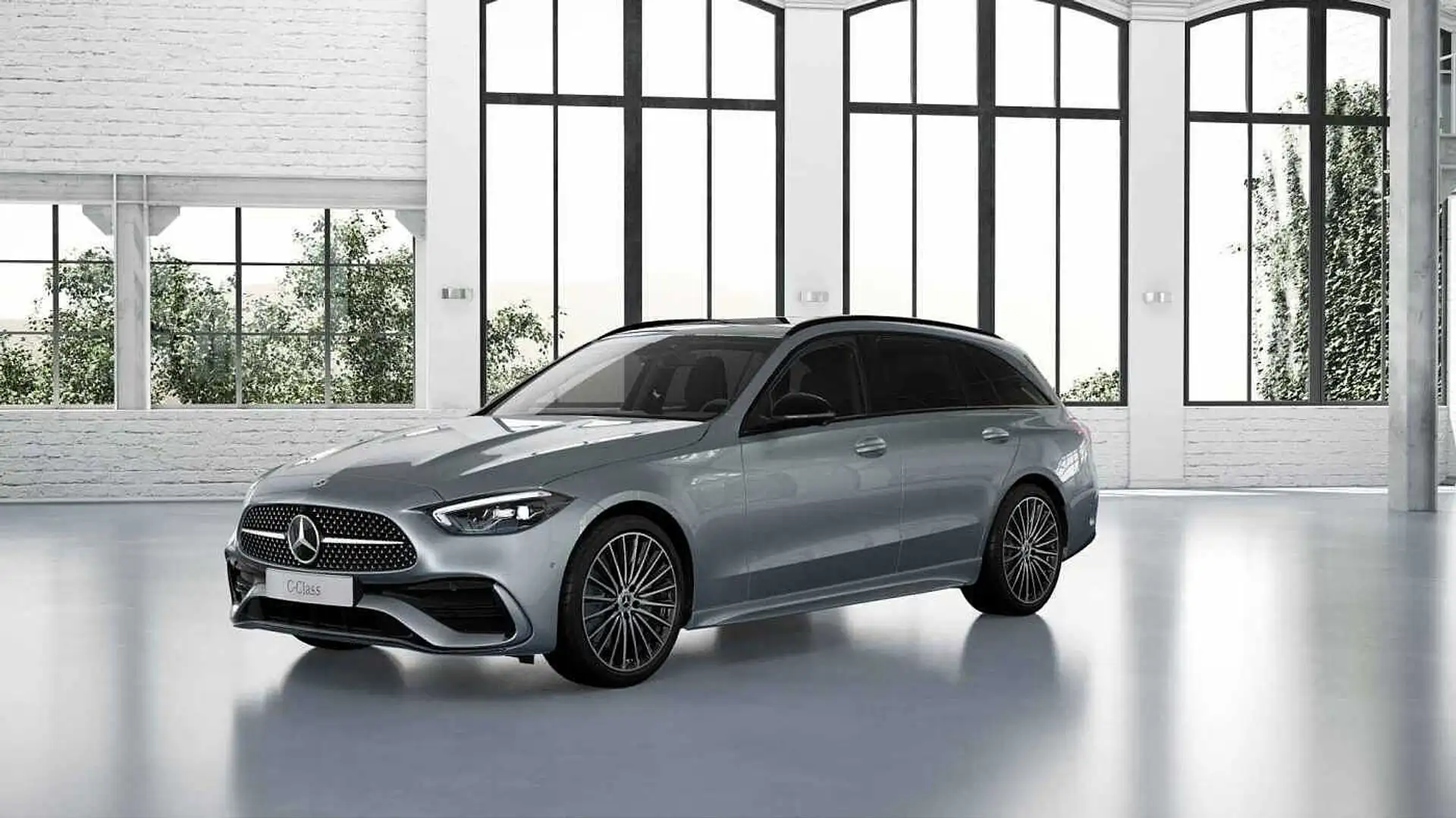 Mercedes-Benz C 180 BREAK STAR EDITION Srebrny - 1