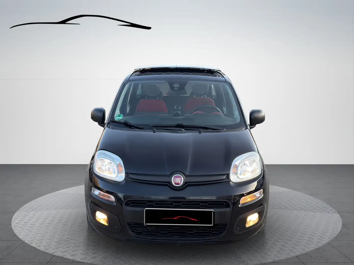 Fiat Panda Lounge / AUTOMATIK / PANORAMA SCHIEBE DACH Schwarz - 2