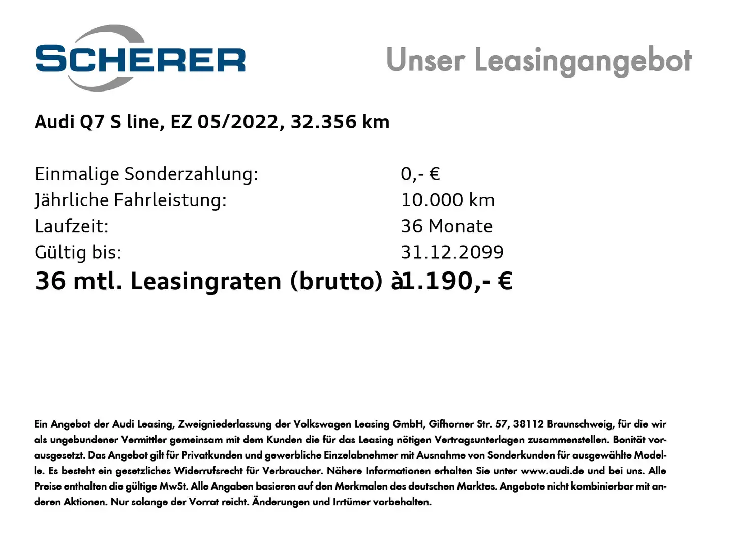 Audi Q7 50 TDI S line quat./tiptr. AHK/ACC/Panorama/u Šedá - 2