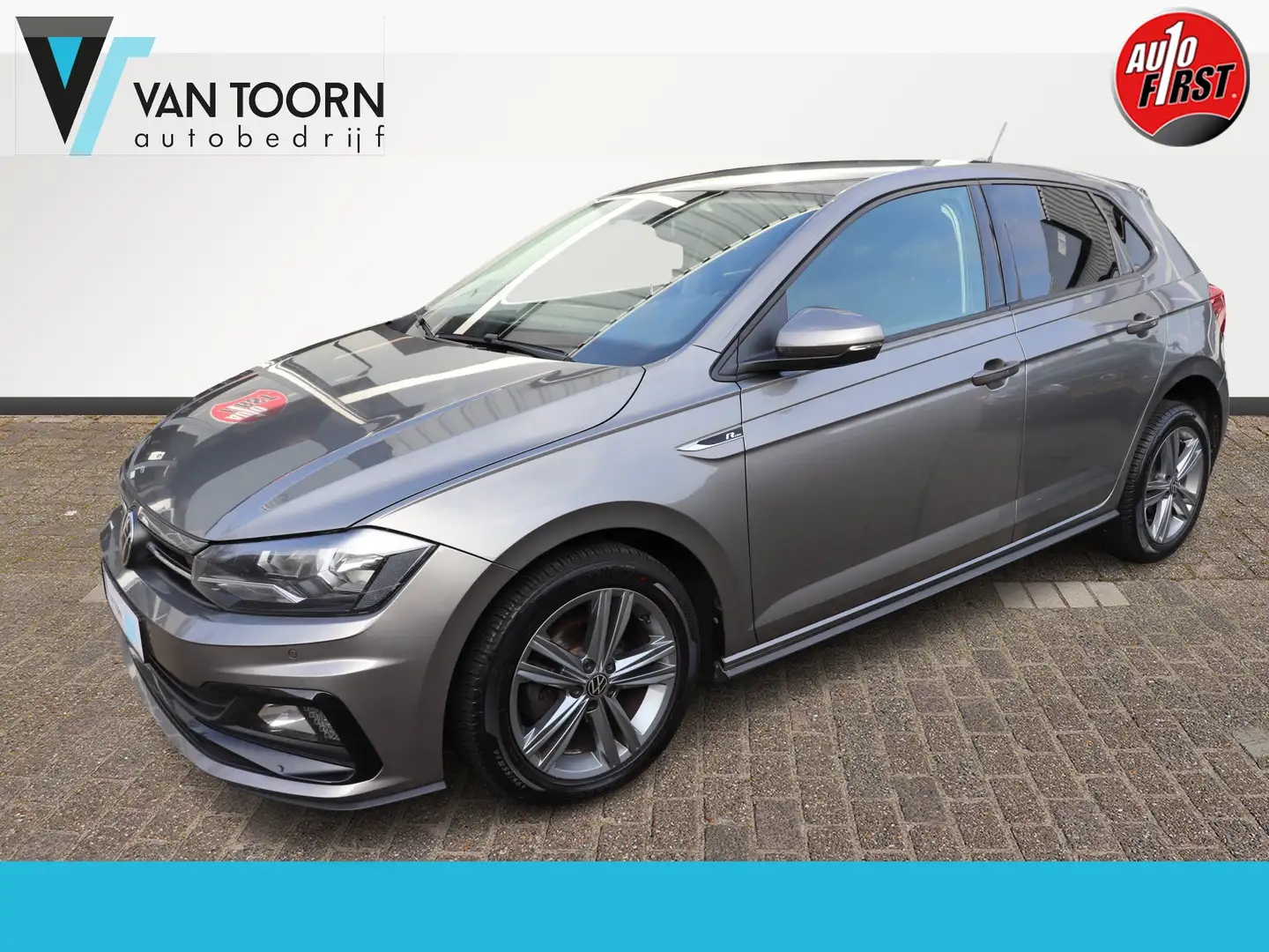 Volkswagen Polo 1.0 TSI R-Line Edition Automaat. Navigatie, mooie Grijs - 1