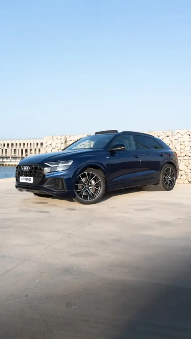 Audi Q8 45 TDI S line quattro tiptronic Azul - 2