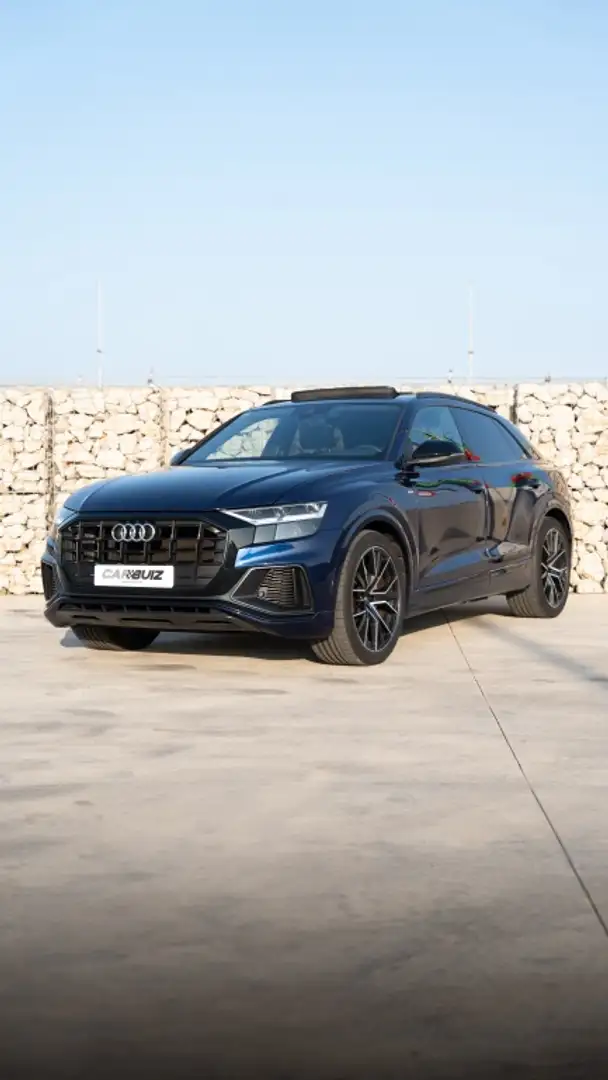 Audi Q8 45 TDI S line quattro tiptronic Azul - 1