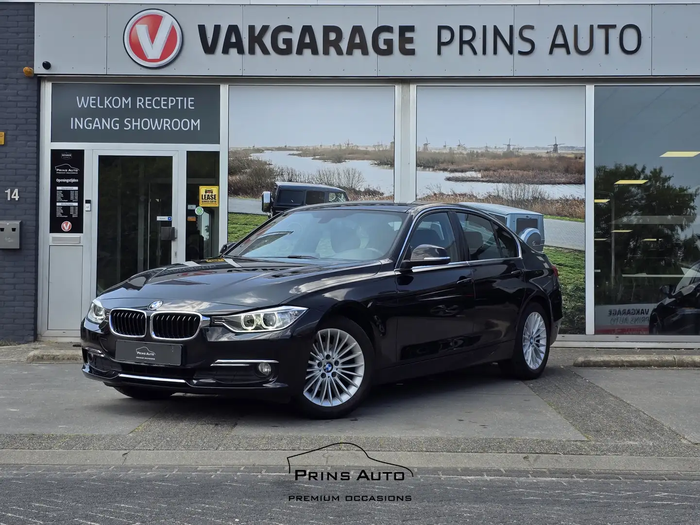 BMW 316 3-serie 316i Executive |NL AUTO|NAP|NAVI|AUTOMAAT Чорний - 1