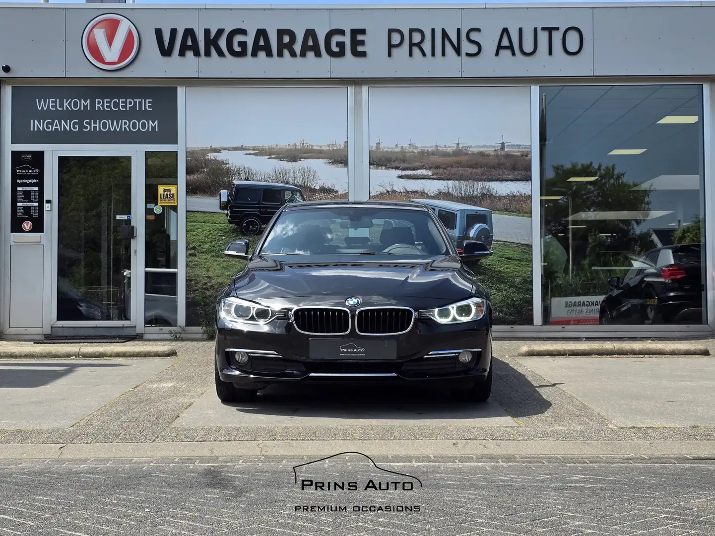 BMW 316 3-serie 316i Executive |NL AUTO|NAP|NAVI|AUTOMAAT Чорний - 2