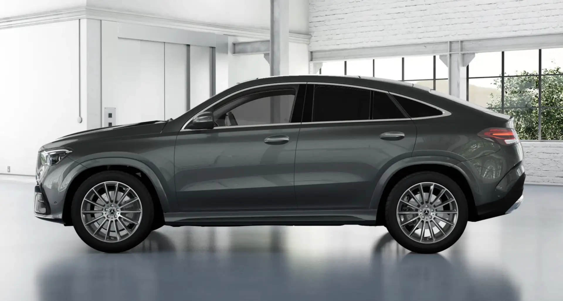 Mercedes-Benz GLE 300 d 4Matic Coupé *AMG Line Gris - 2