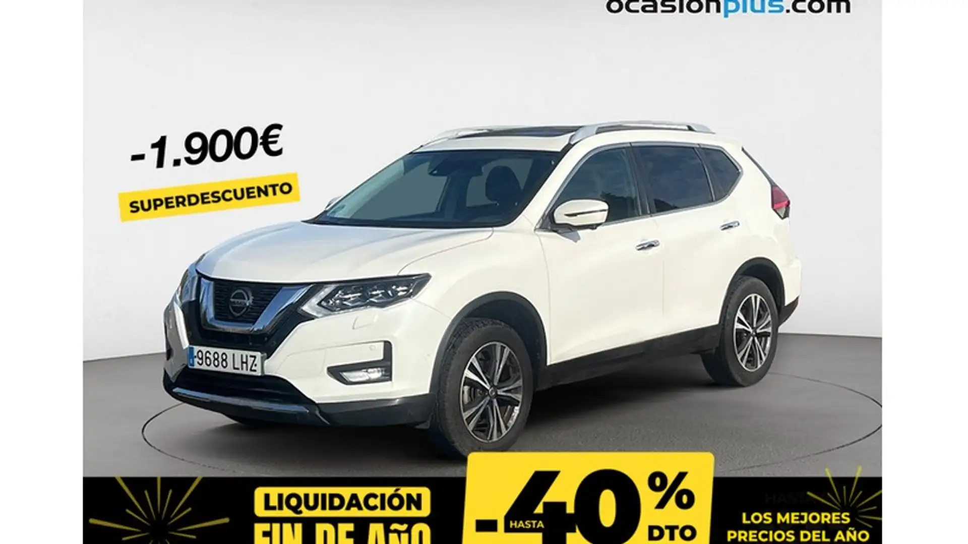 Nissan X-Trail 1.3 DIG-T N-Connecta 4x2 DCT Blanc - 1