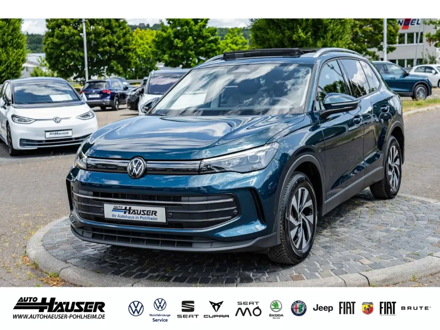 Volkswagen Tiguan Life 1.5 eTSI DSG PANO EL. HECKKL. VIRTUAL NAV KAM Blauw - 1