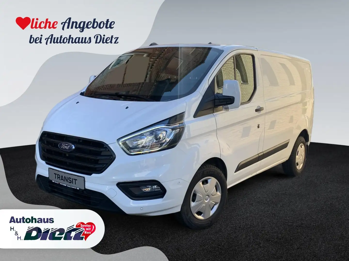 Ford Transit Custom 340 L1 Trend - Kamera*AHK*Holzb. Weiß - 1