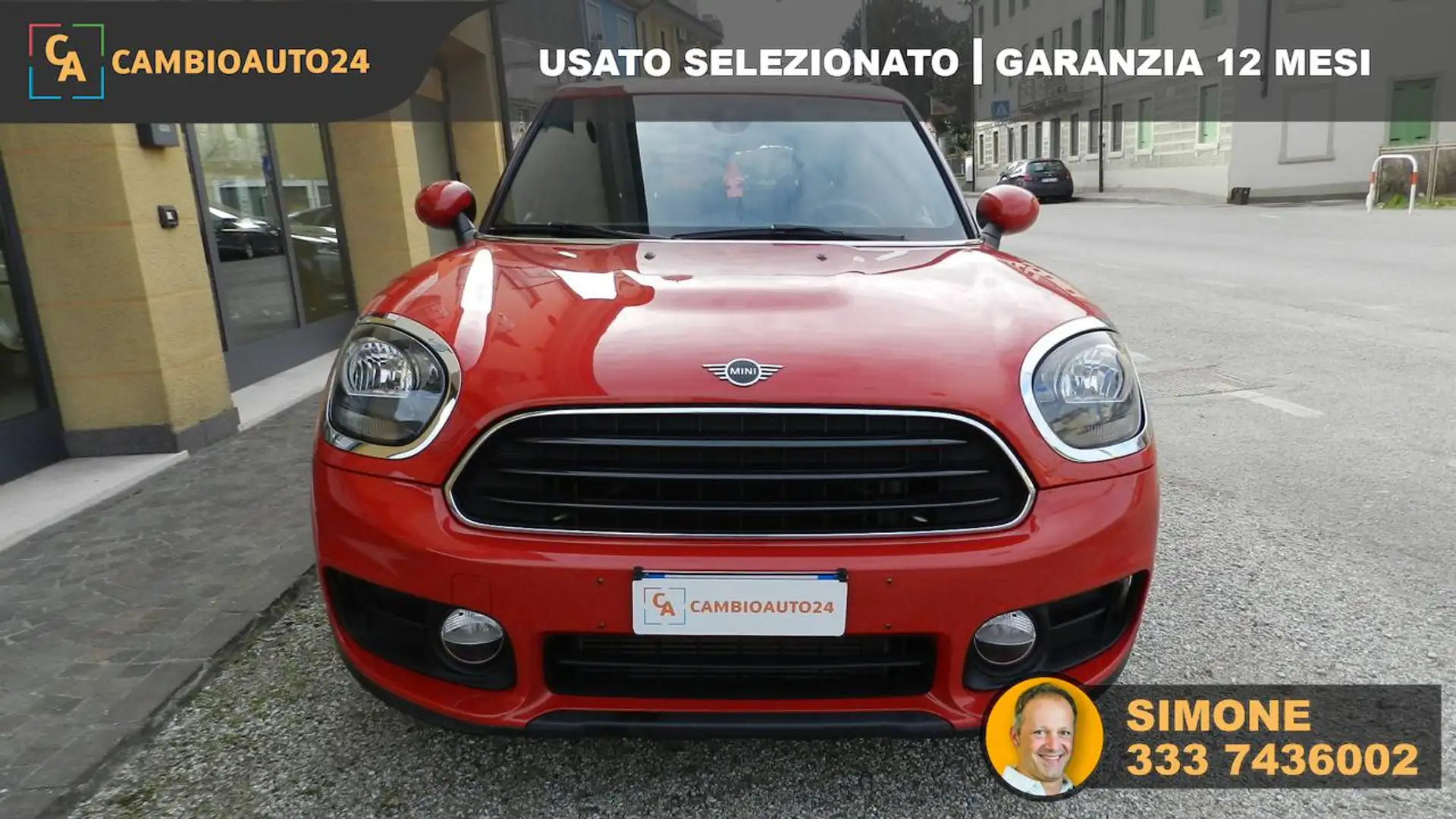 MINI One Countryman 1.5 Boost Cerchio da 18° Rosso - 1