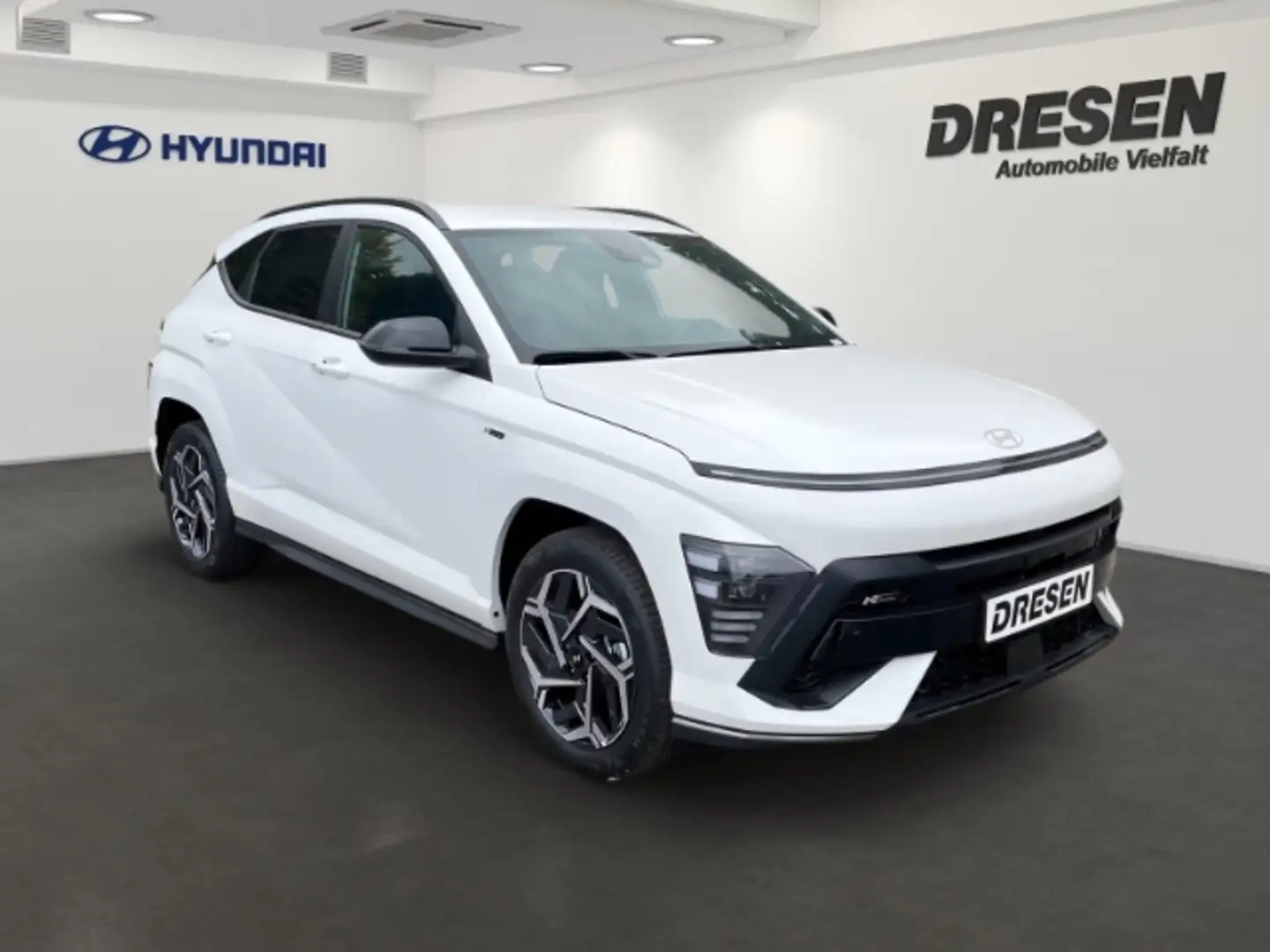 Hyundai KONA 1.6 N Line/Automatik/Navi/Sitzheizung/Klimaauto./R Blanc - 2