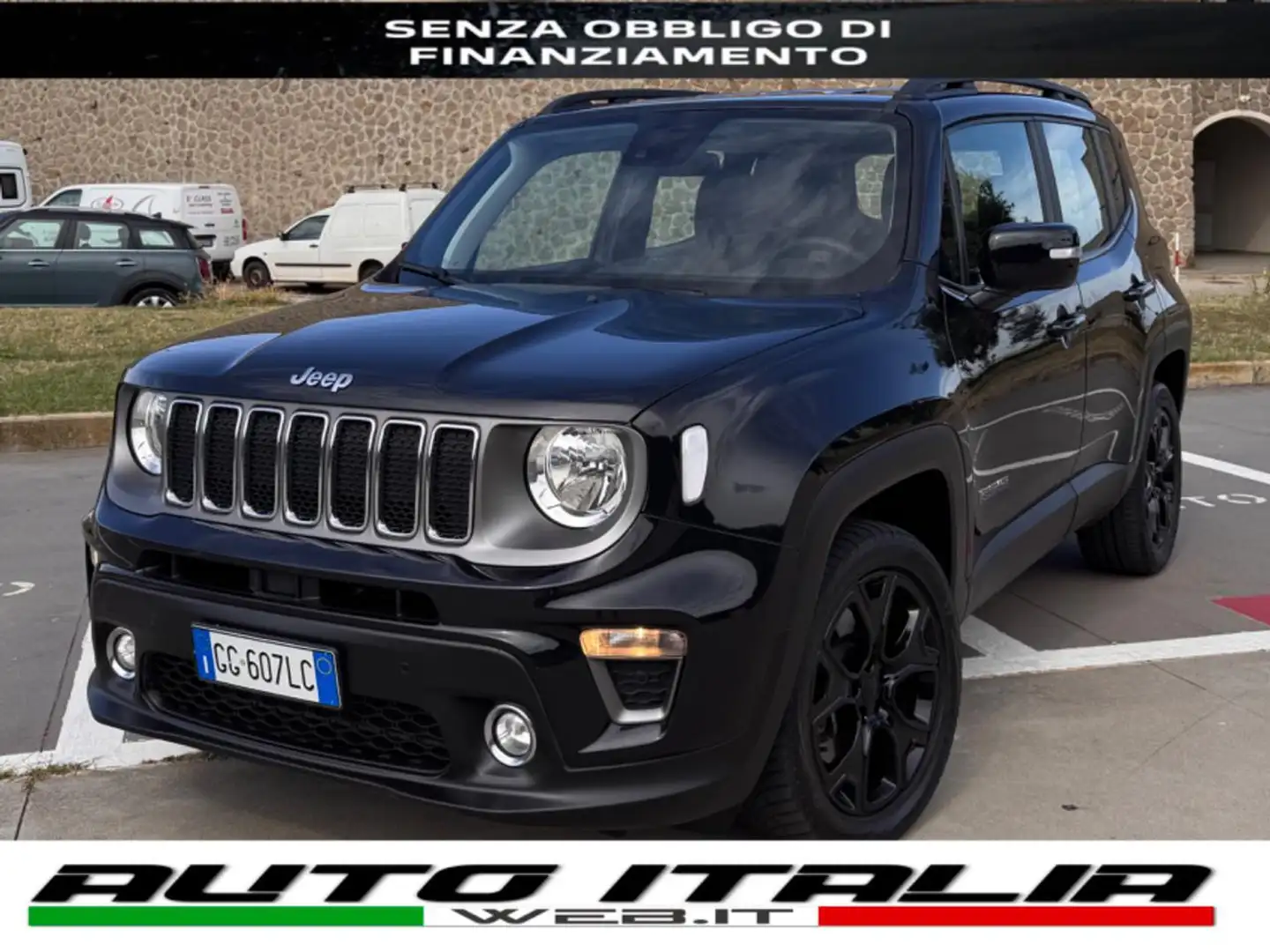Jeep Renegade 1.3 190CV PHEV 4XE+CERCHI 18 S BLACK+RADAR+2PDC Nero - 1