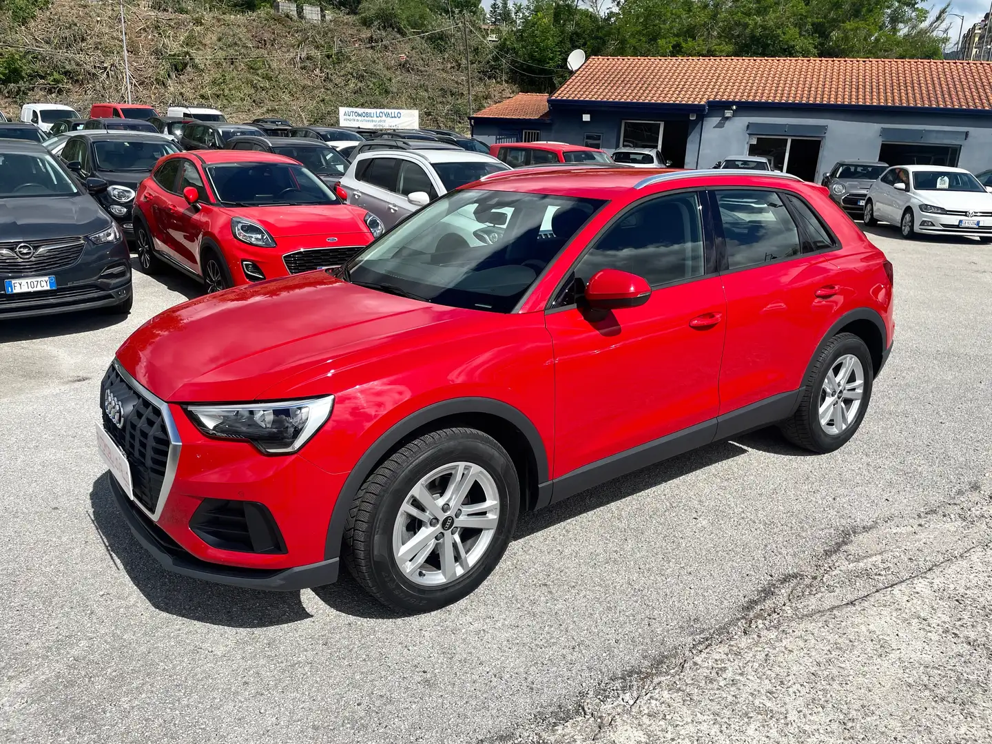 Audi Q3 35 2.0 tdi Business s-tronic 2021 NAVI-VIRTUAL Rosso - 1