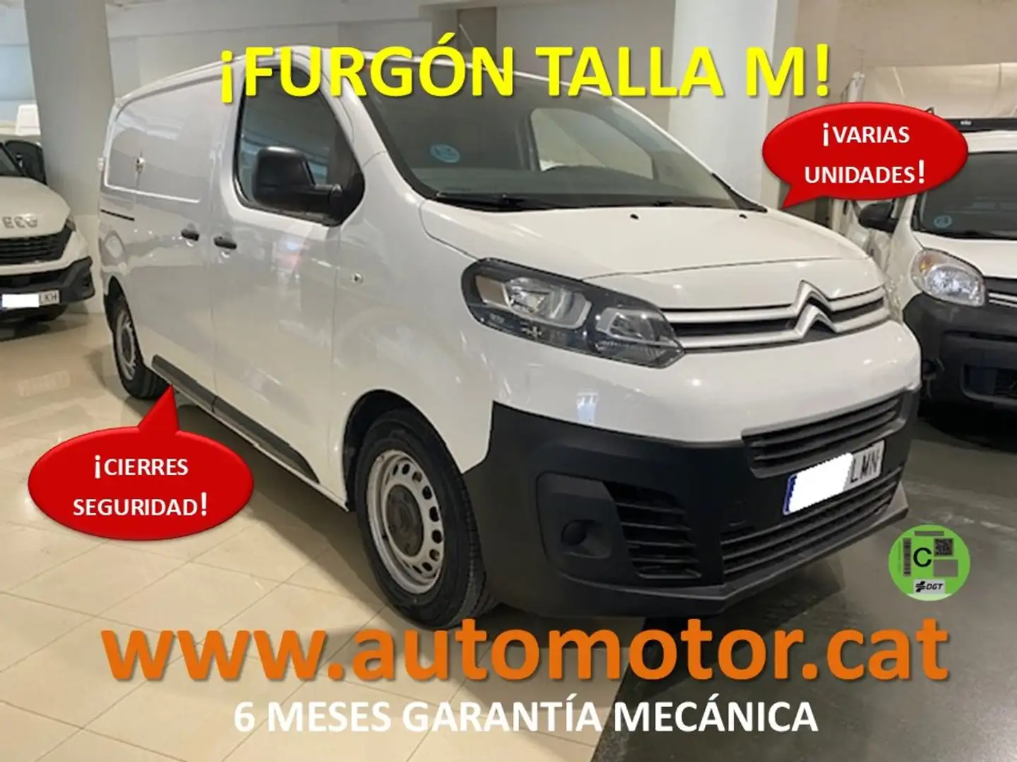 Citroen Jumpy Fg. BlueHDI Talla M S&S Control 120 Blanco - 1
