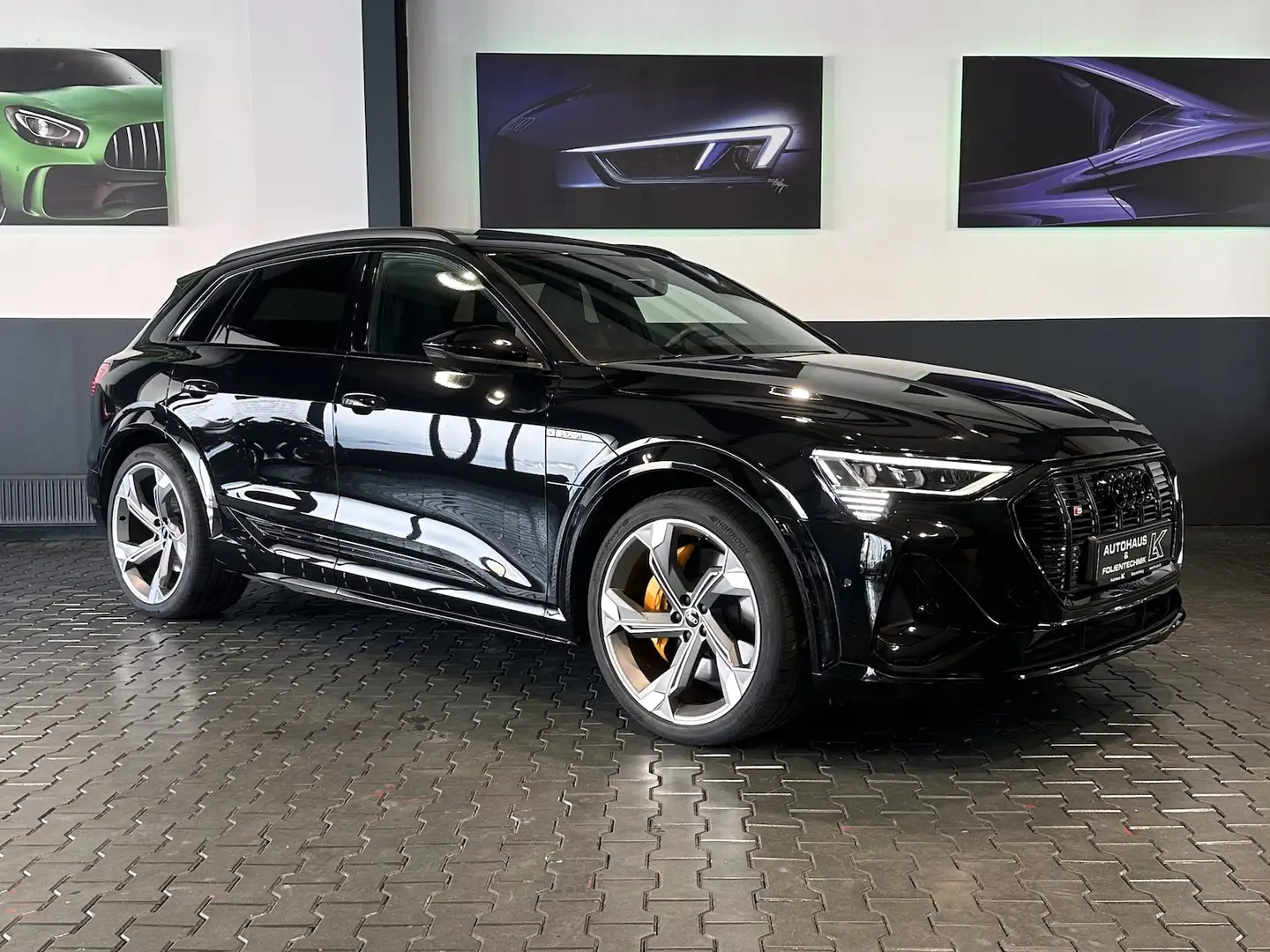 Audi e-tron S 370 Q*S LINE BLACK*RAUTE*SOFT*PANO*AHK* Noir - 1