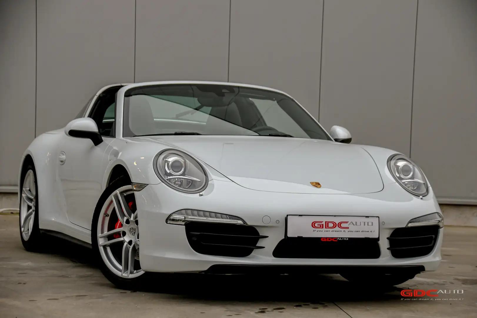 Porsche 911 3.4i PDK / TARGA 4 Blanc - 1