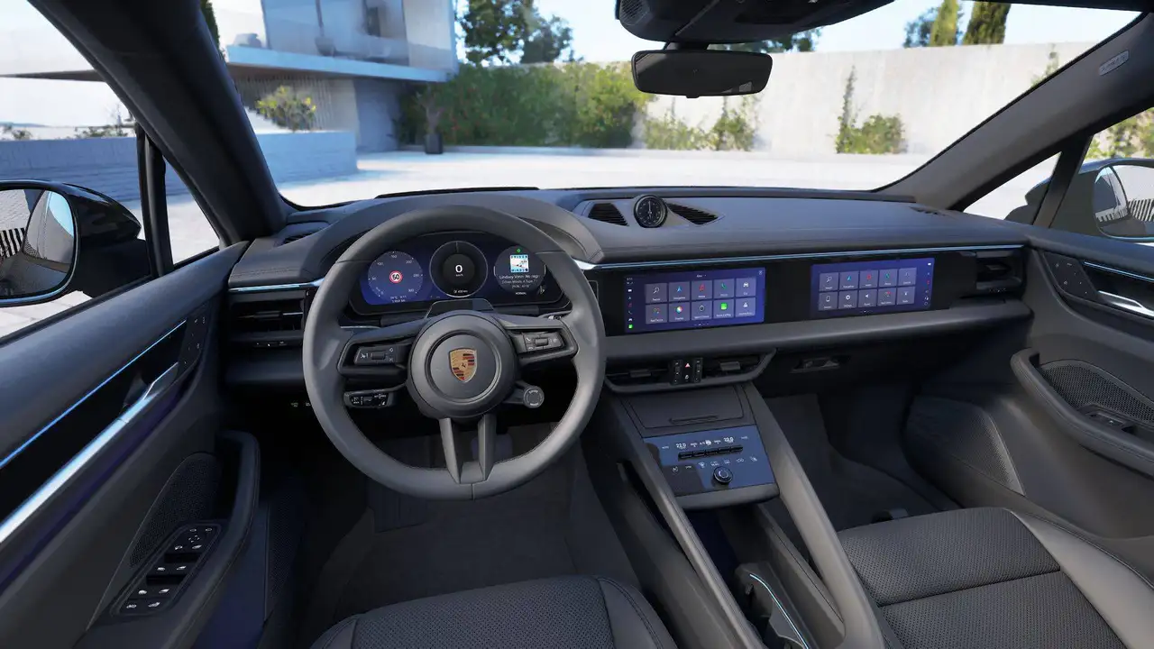 Porsche Macan 4 EV Achterasbest/Pas Displ/Matrix/Sport Chr/Head Up/Innodrive, миниатюра 8