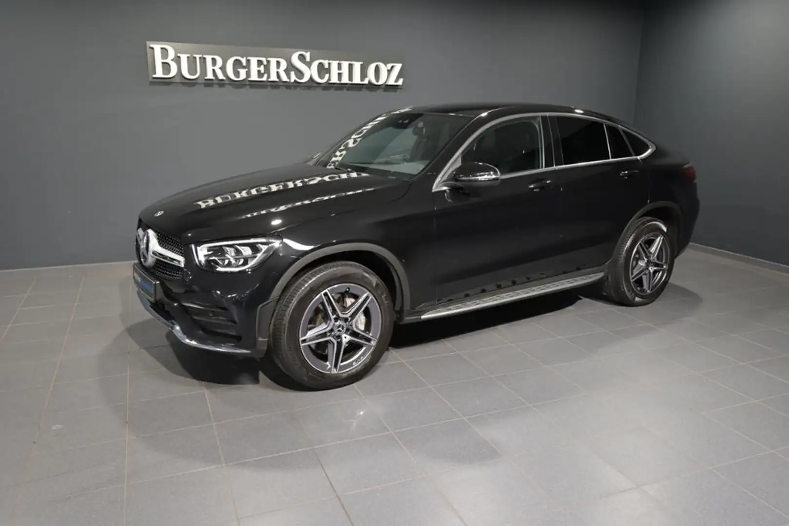Mercedes-Benz GLC 300 e 4M Coupé AMG/LED/KAMERA/AHK/MBUX/NAVI Schwarz - 1