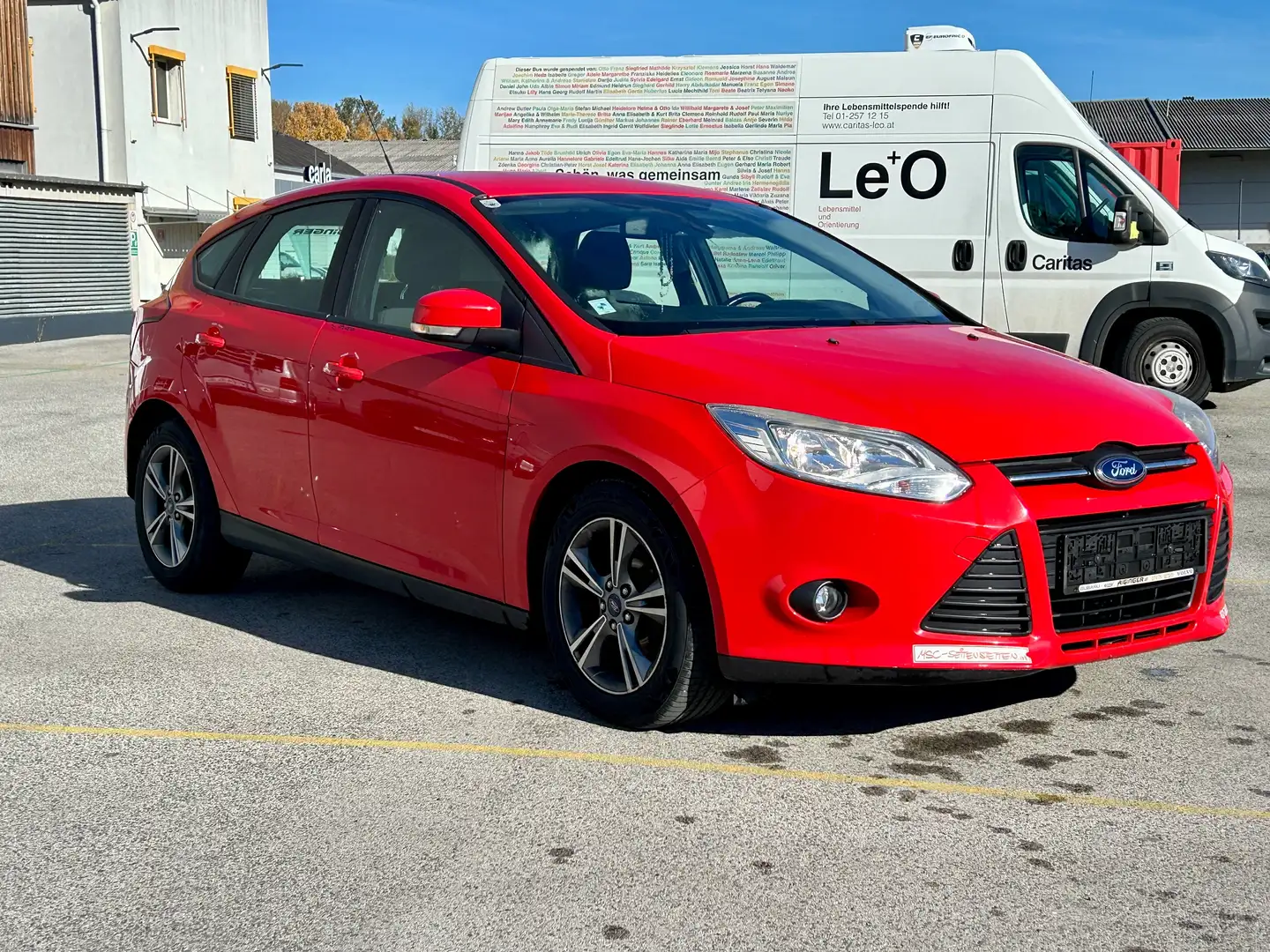 Ford Focus Focus Easy 1,0 EcoBoost Rot - 1