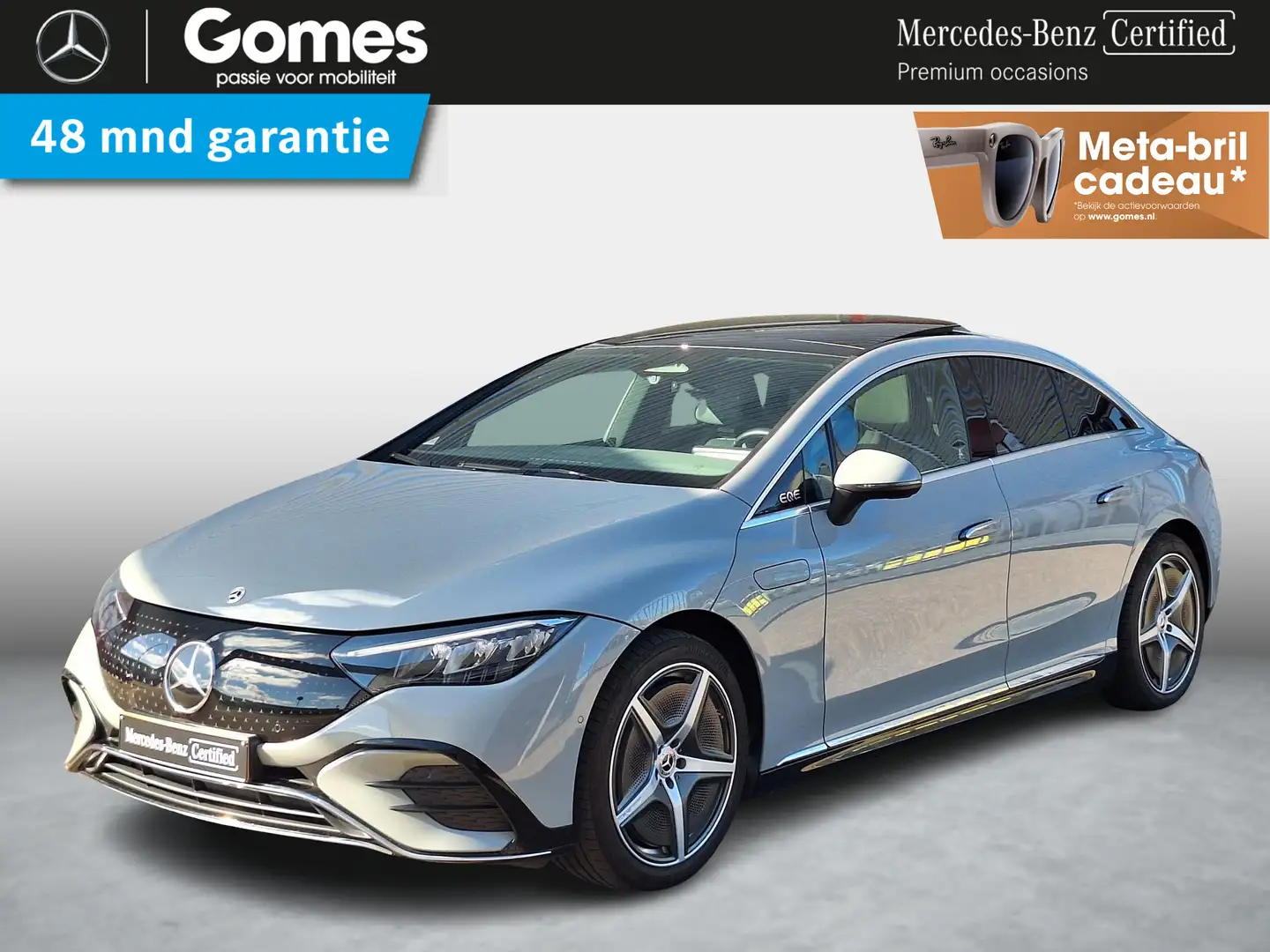 Mercedes-Benz EQE 300 Sport Edition | Panoramadak | Achteruitrijcamera | Grijs - 1